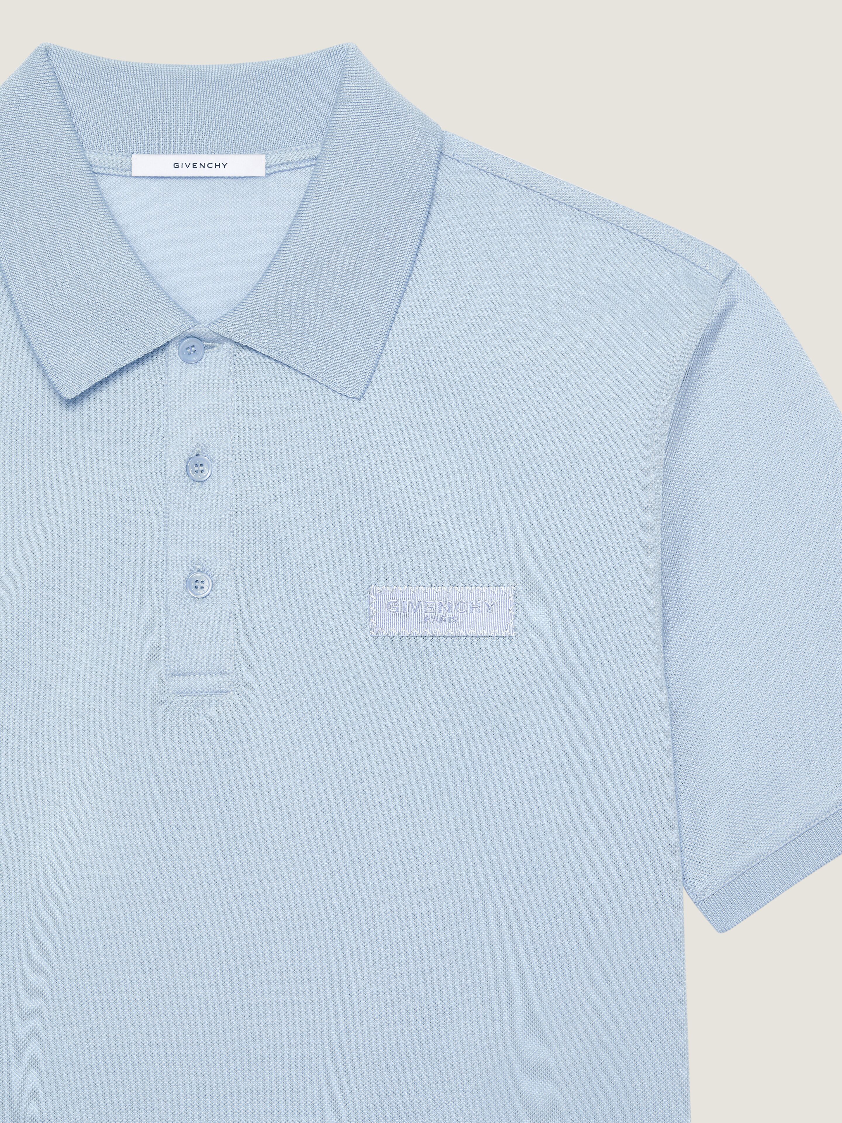 Givenchy polo シャツ Gradient Logo Zip Polo Shirt | The Webster