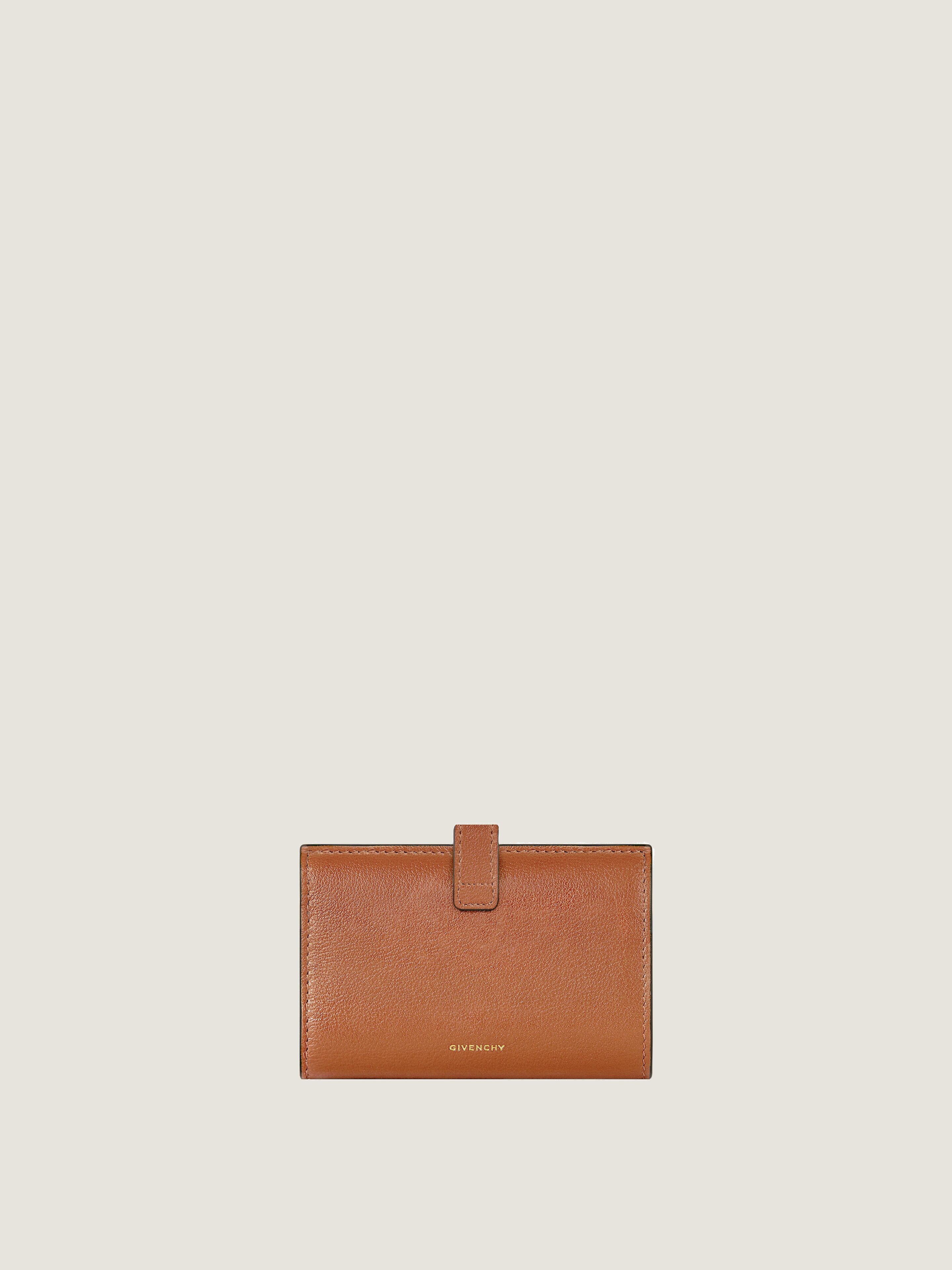 ★Givenchy★ ブラック 4G Liquid 財布 4G Liquid zipped wallet in Box leather in - black | Givenchy US