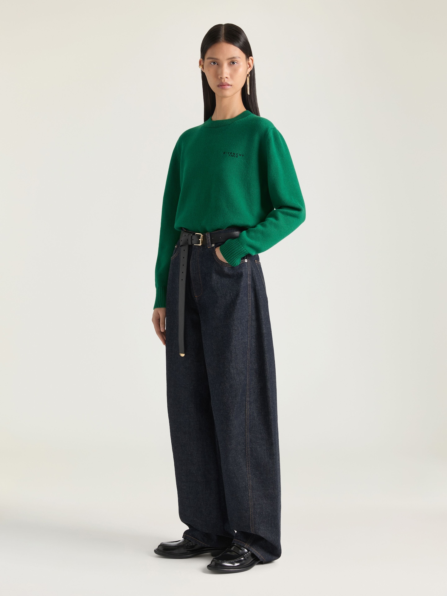 Sweater in wool and cashmere