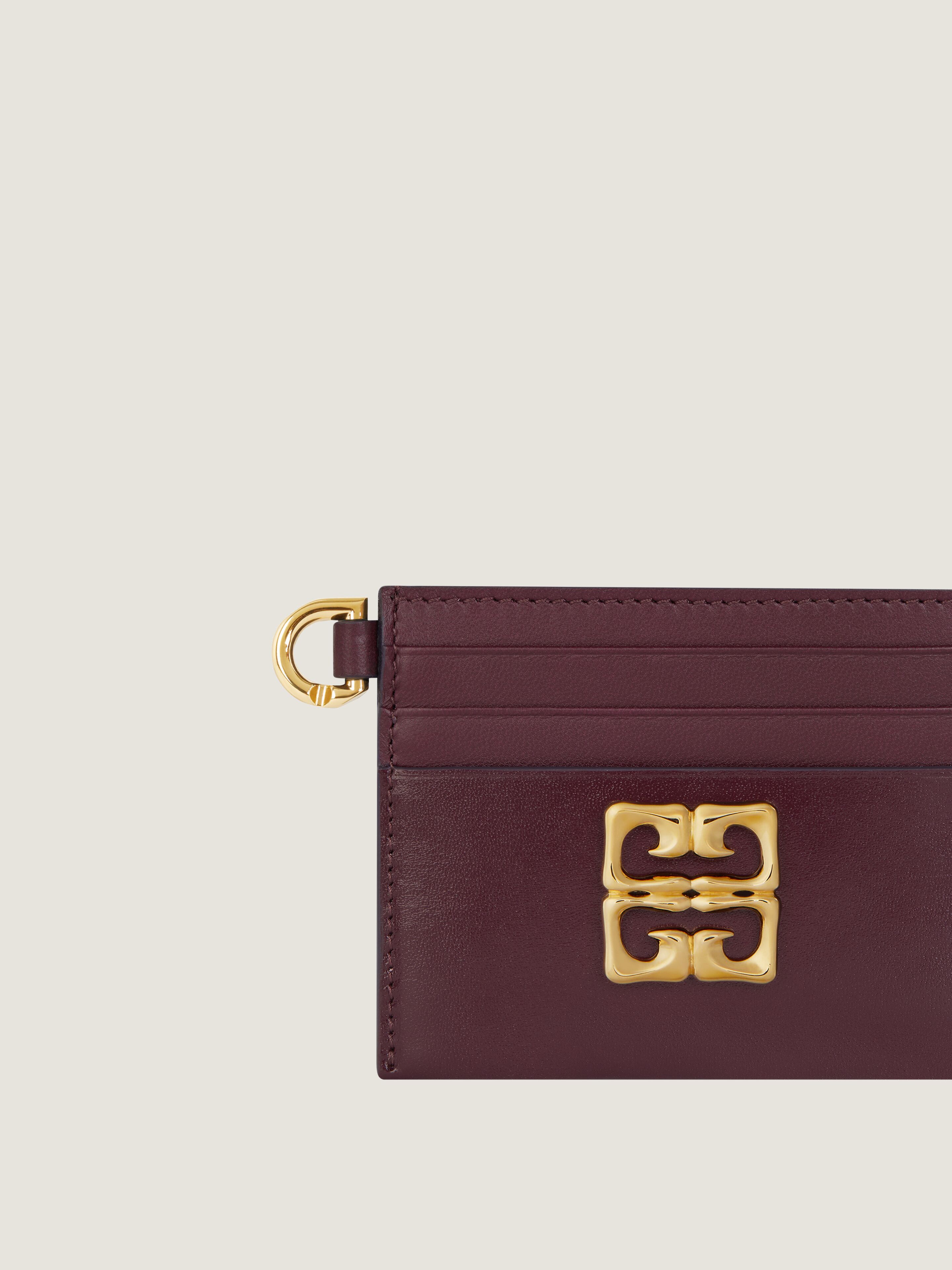 GIVENCHY カードホルダー・ケース_4G Liquid Givenchy 4G Liquid Card Holder in Leather | Neiman Marcus