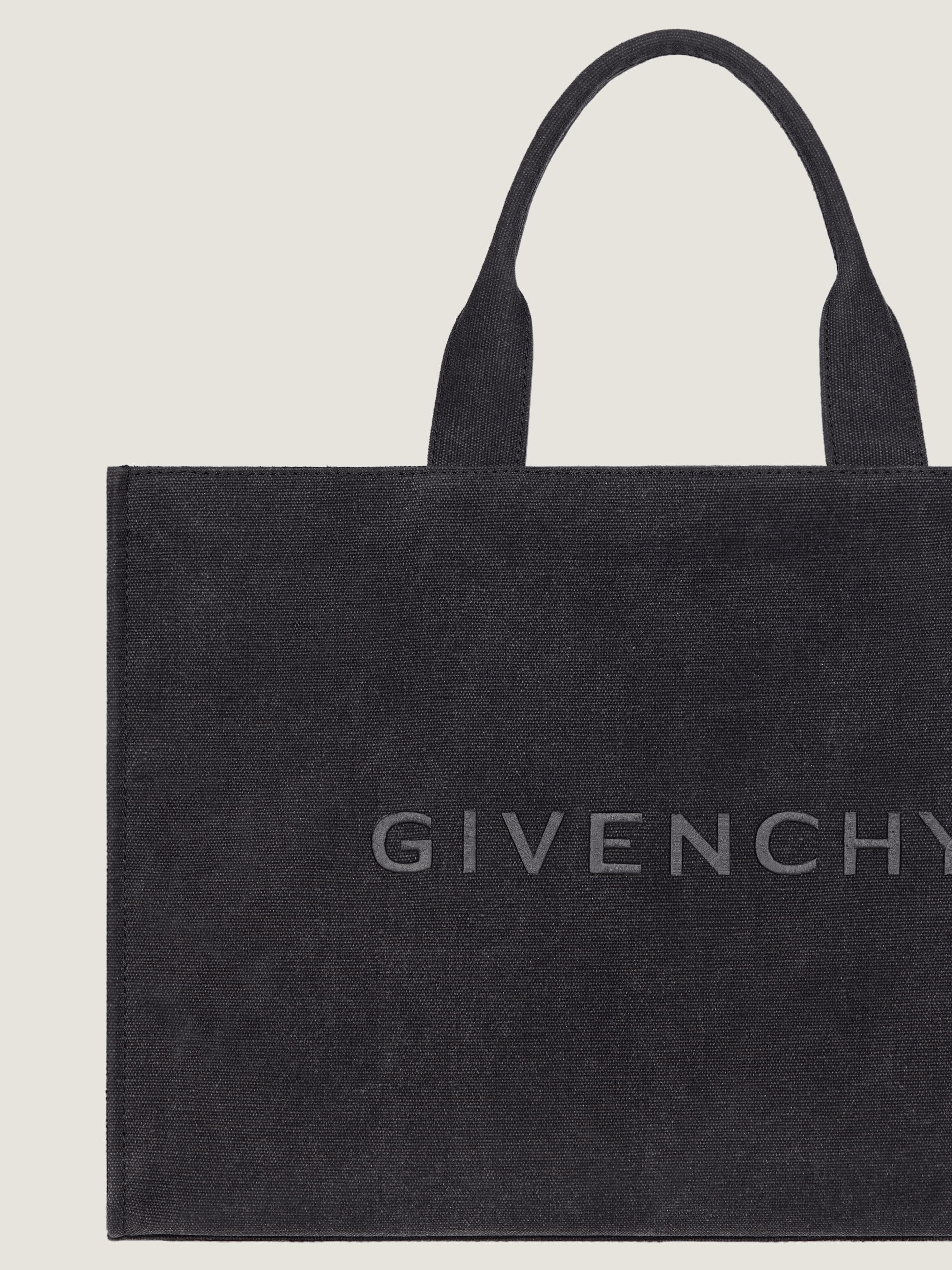 GIVENCHY tote bag in canvas in - black | Givenchy US