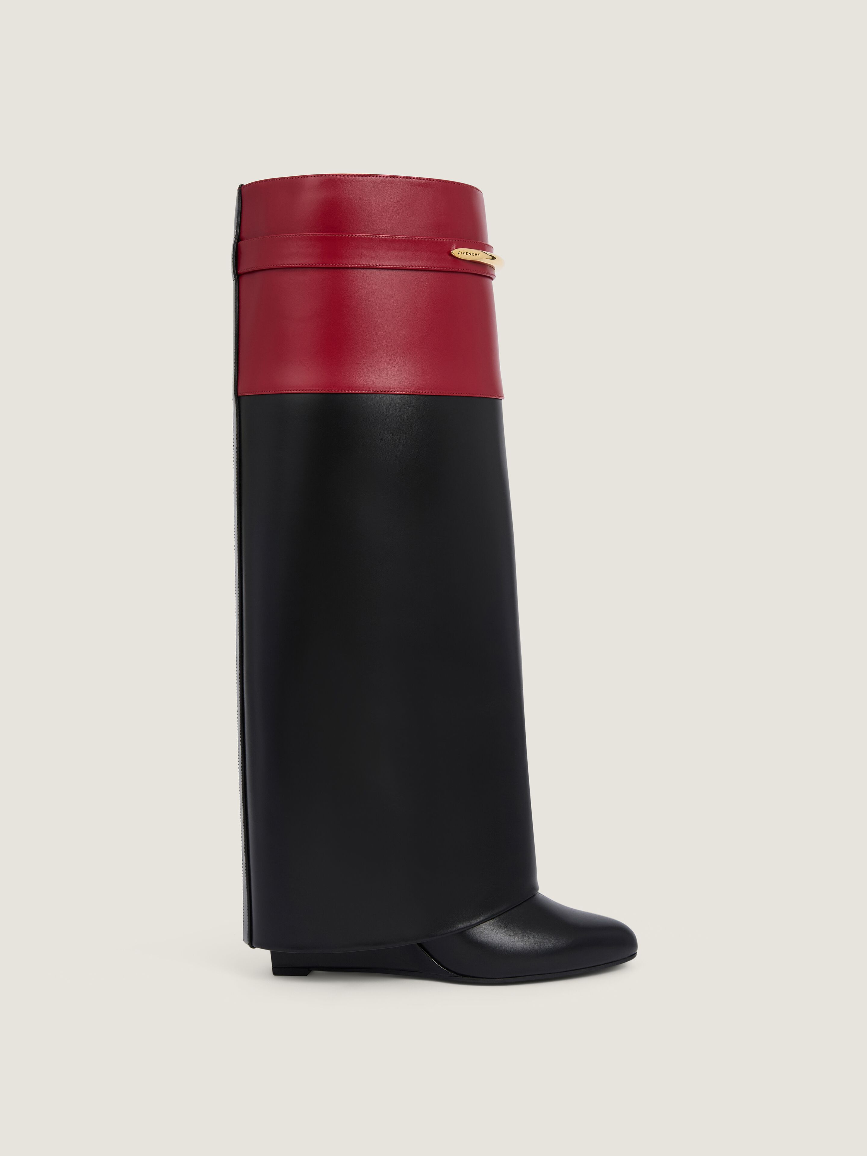 Shark Pinch bicolor boots in leather | Givenchy US | Givenchy