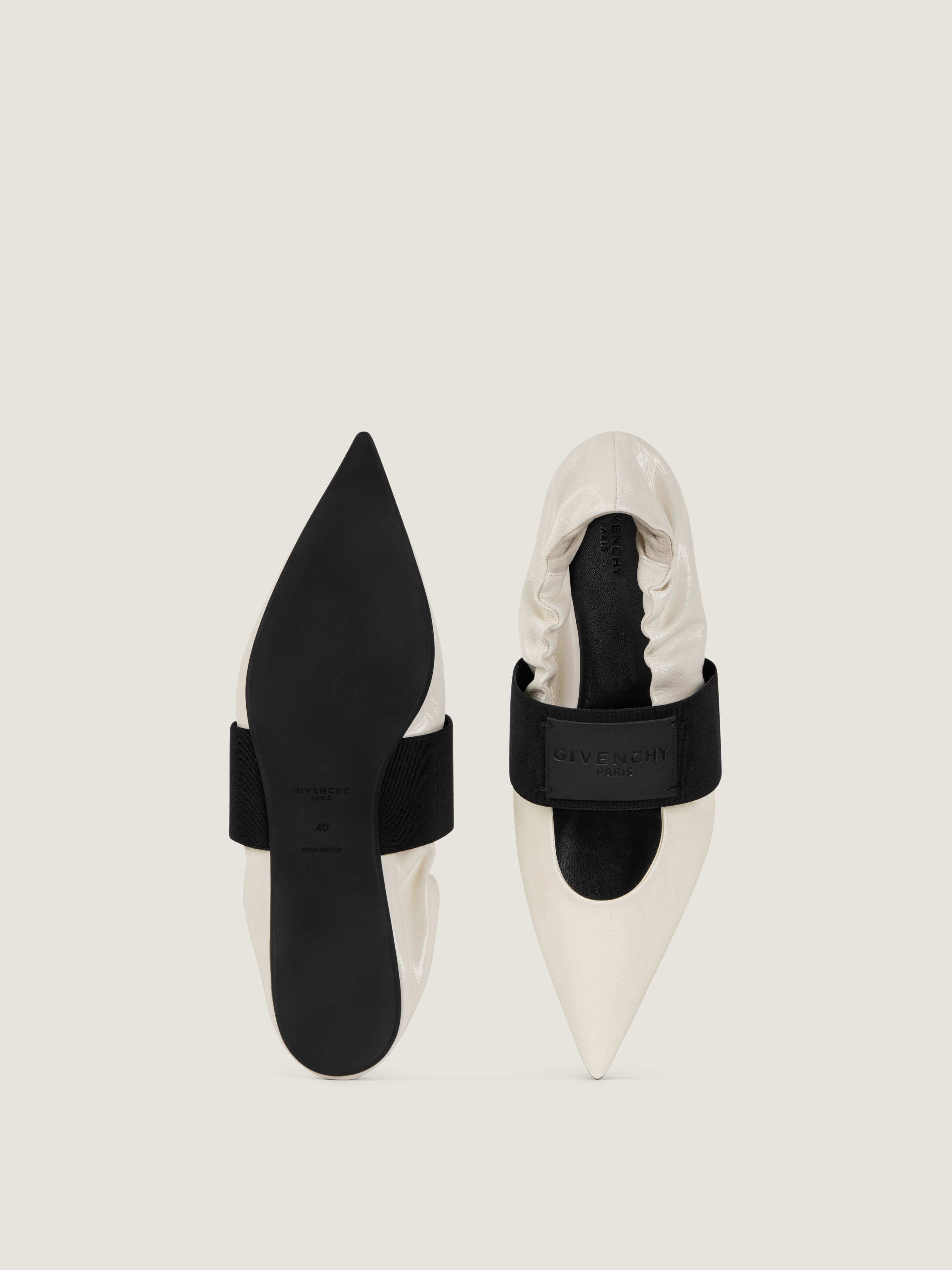 クラッシュ ナプラックレザー バレリーナ | Givenchy JP | Givenchy
