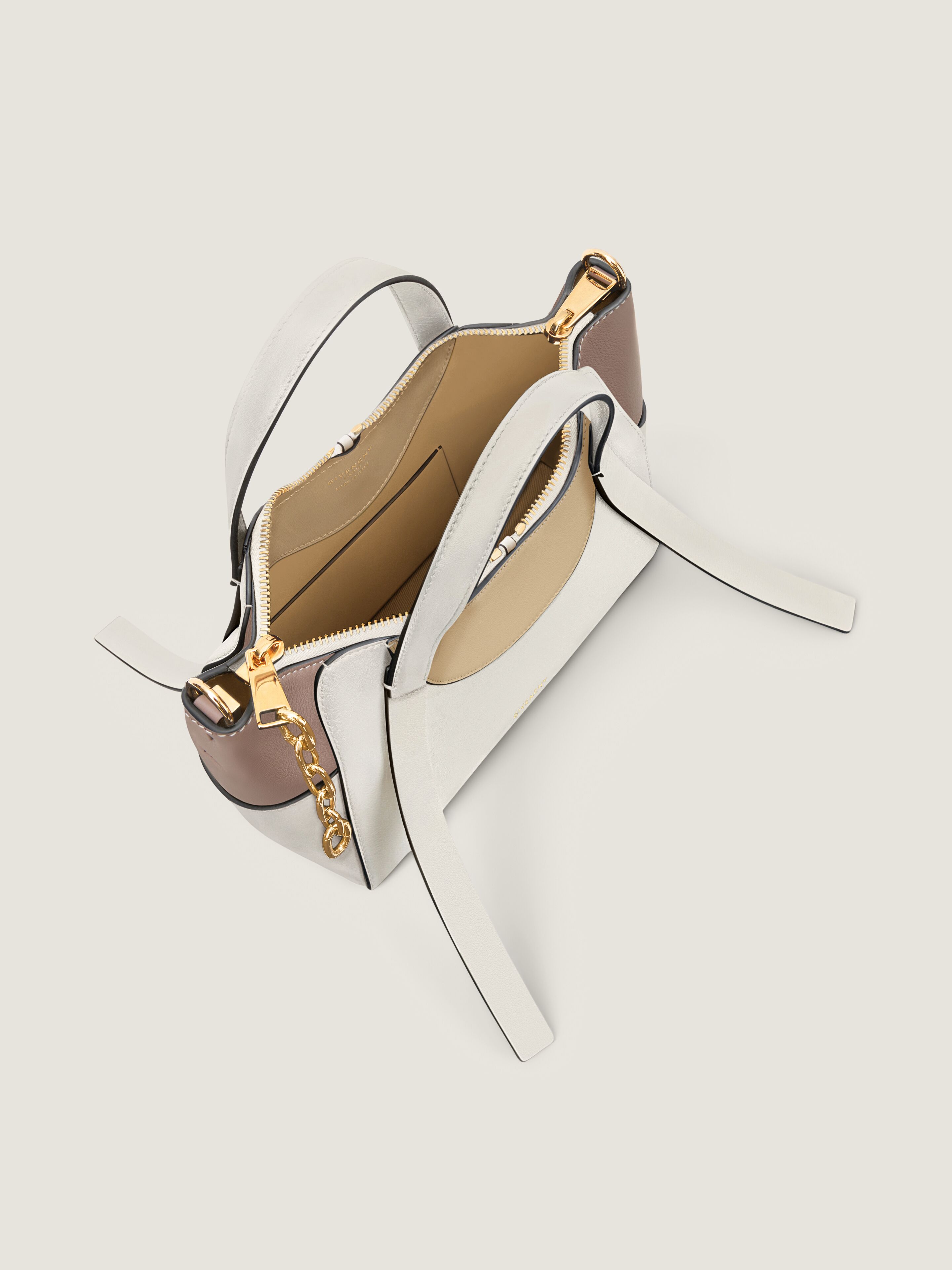 Small The Snatch bag in tricolor grained leather | Givenchy US