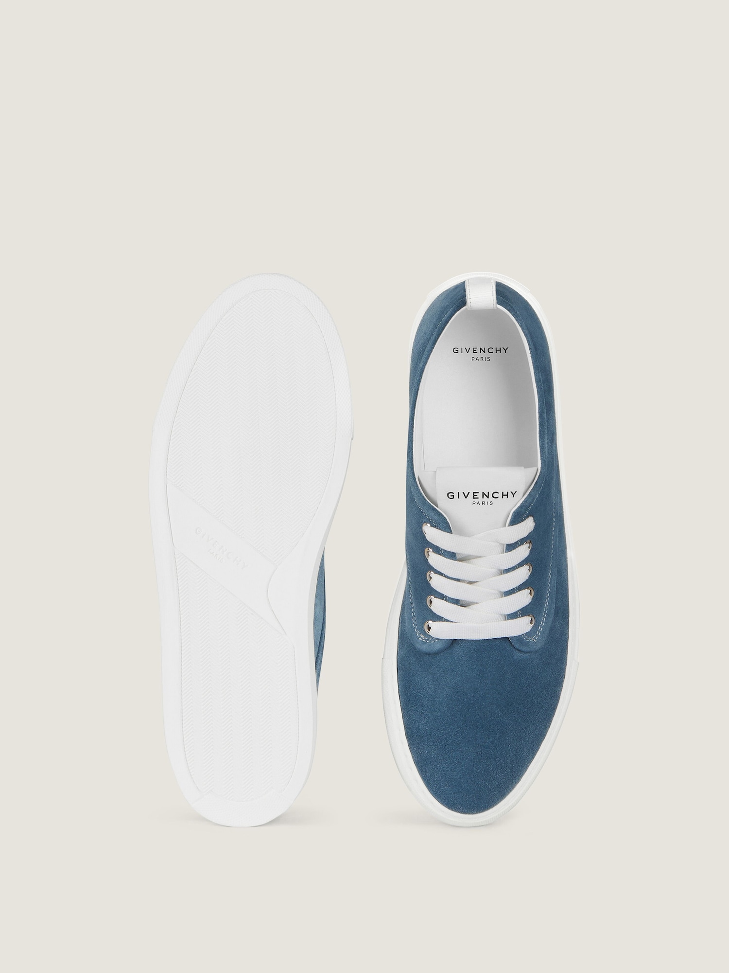 New City sneakers in suede in - denim blue - BH00B3H1WZ-457 