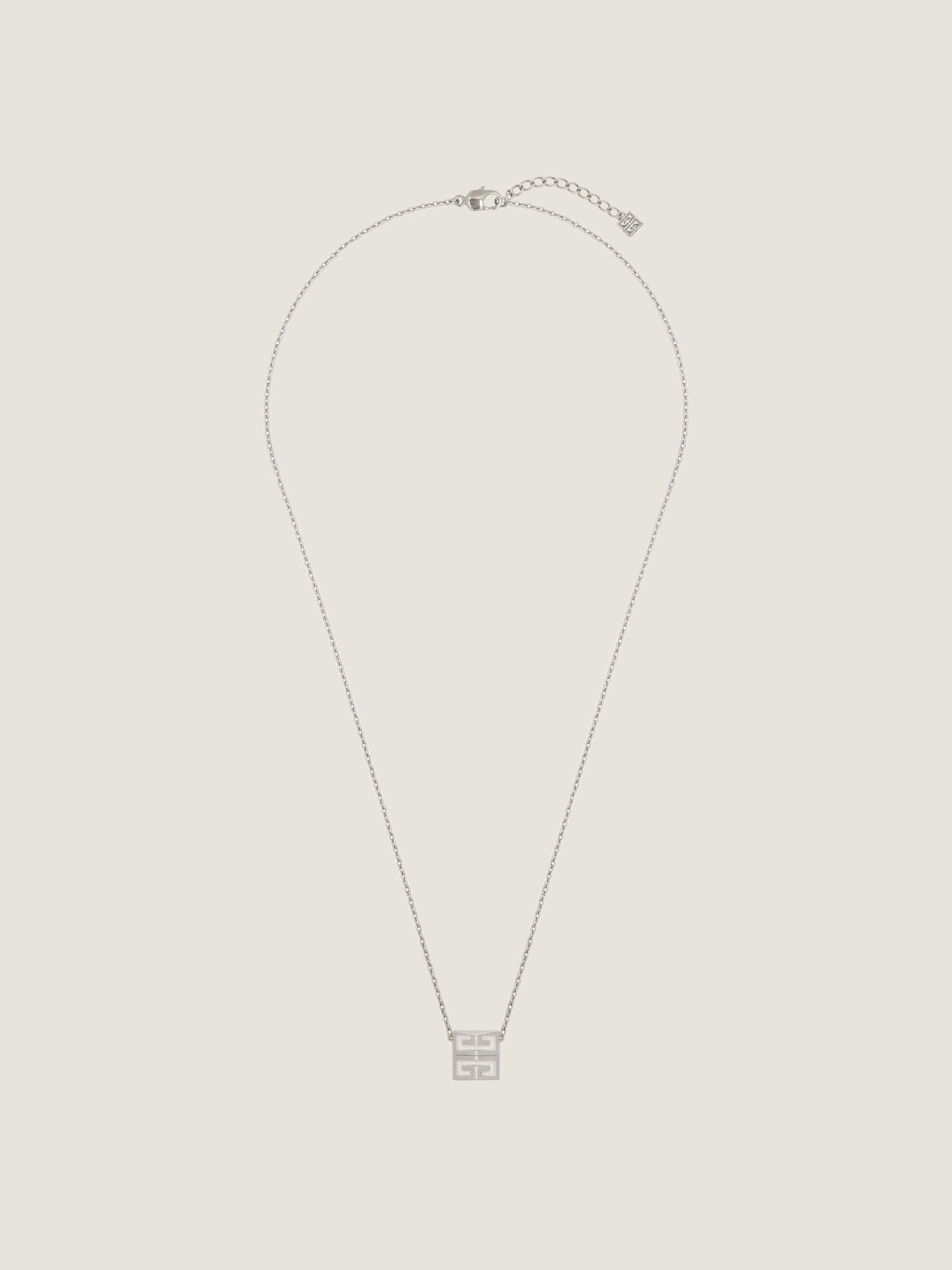 4G necklace in metal in - silvery - BF00K9F003-040 | Givenchy