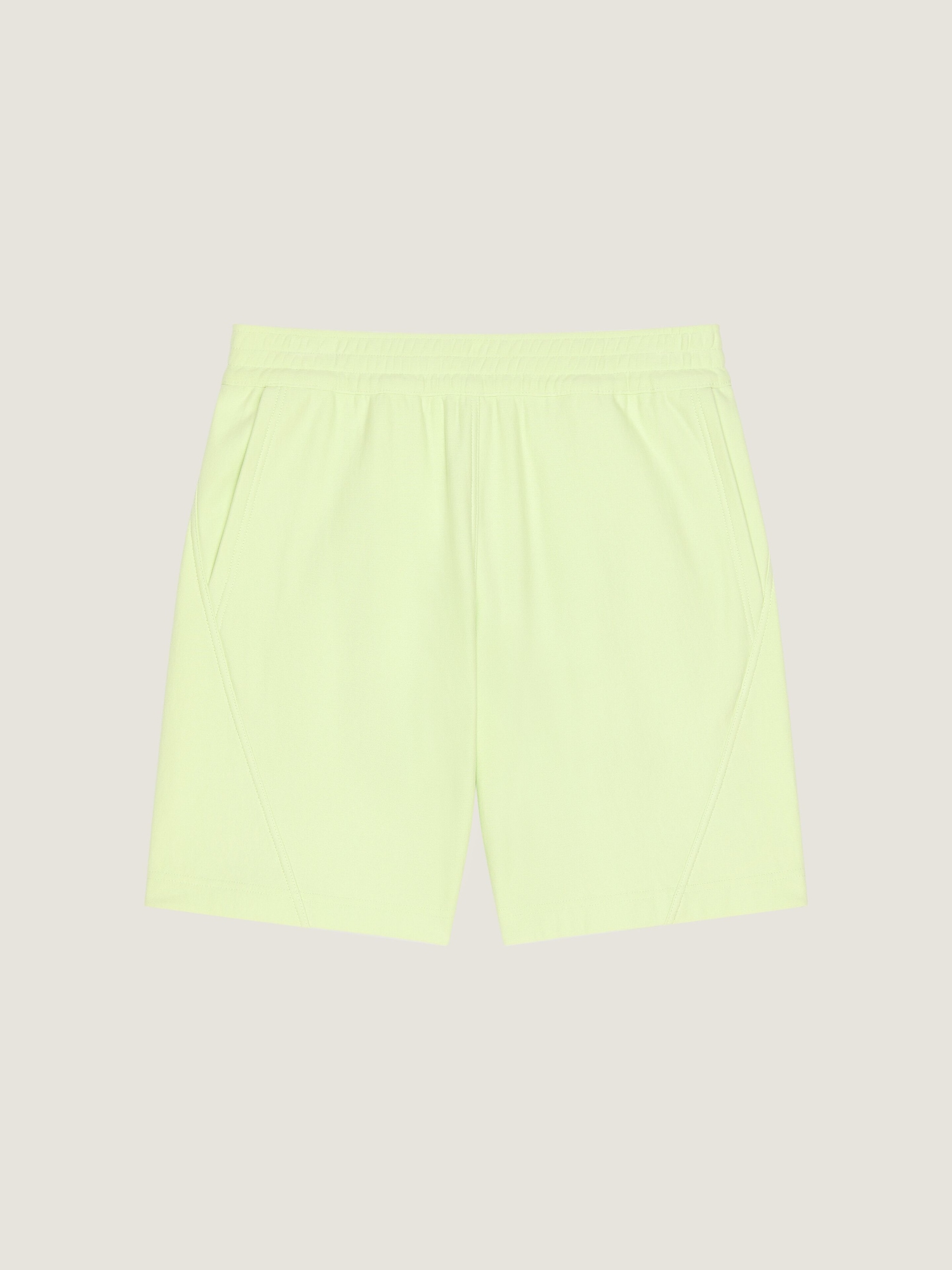 Couture Seam bermuda shorts in fleece