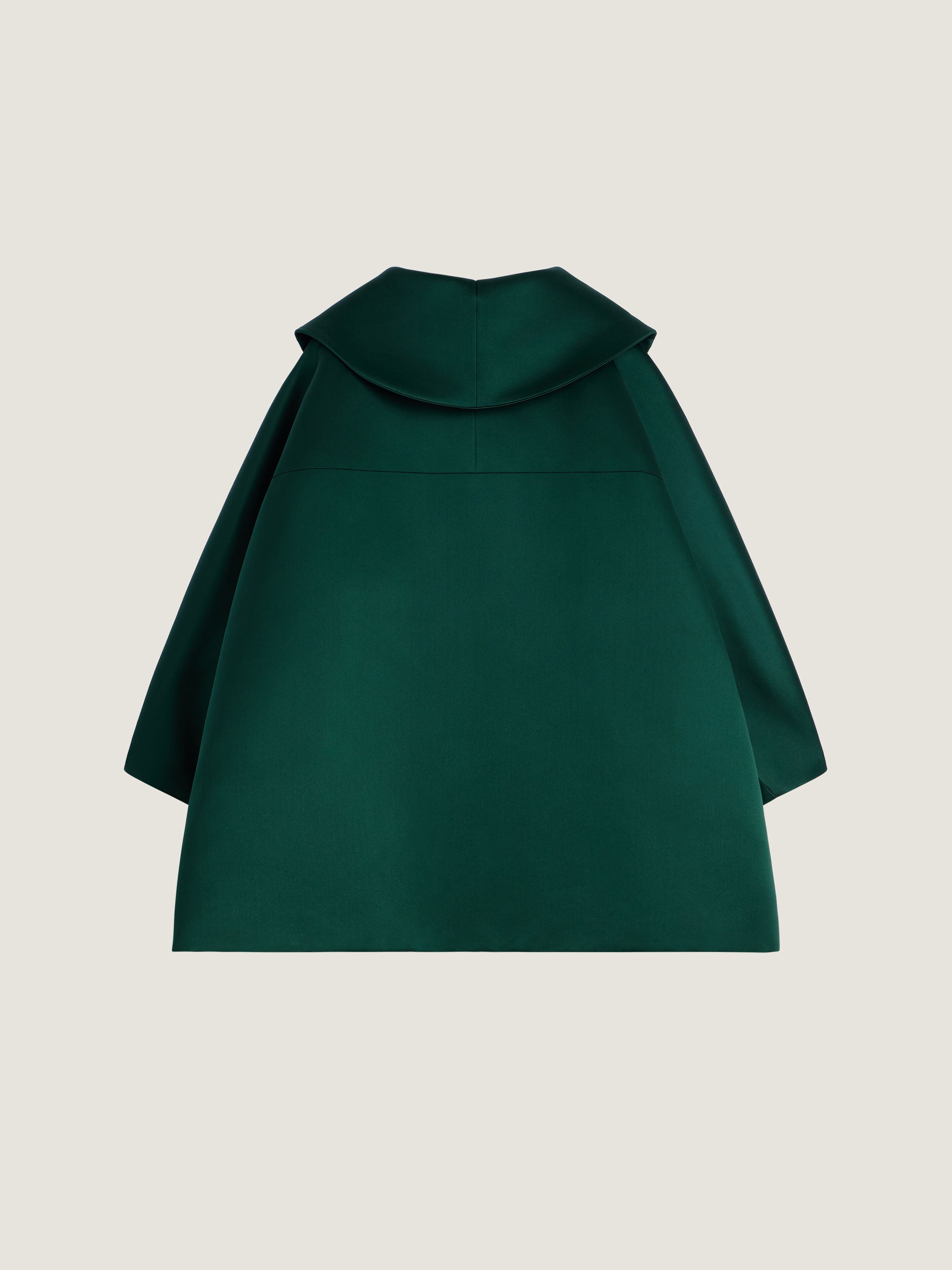 GIVENCHY オリーブグリーン モッズコート Short coat in satin in - green forest - BWC0GY1YG0-311 | Givenchy ES