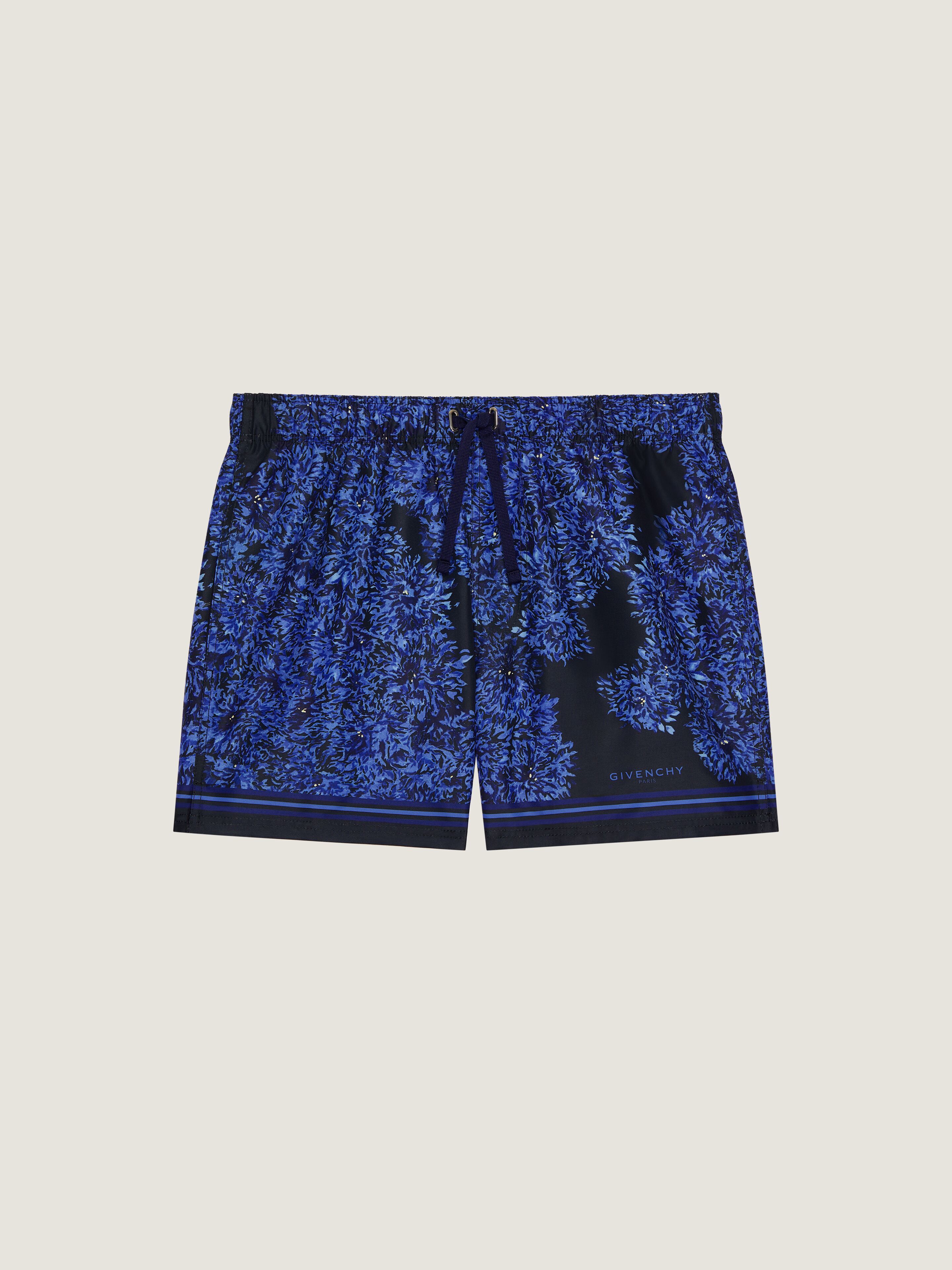 Swim shorts with Pompom print in - navy/blue - BMA01S1YJZ-407