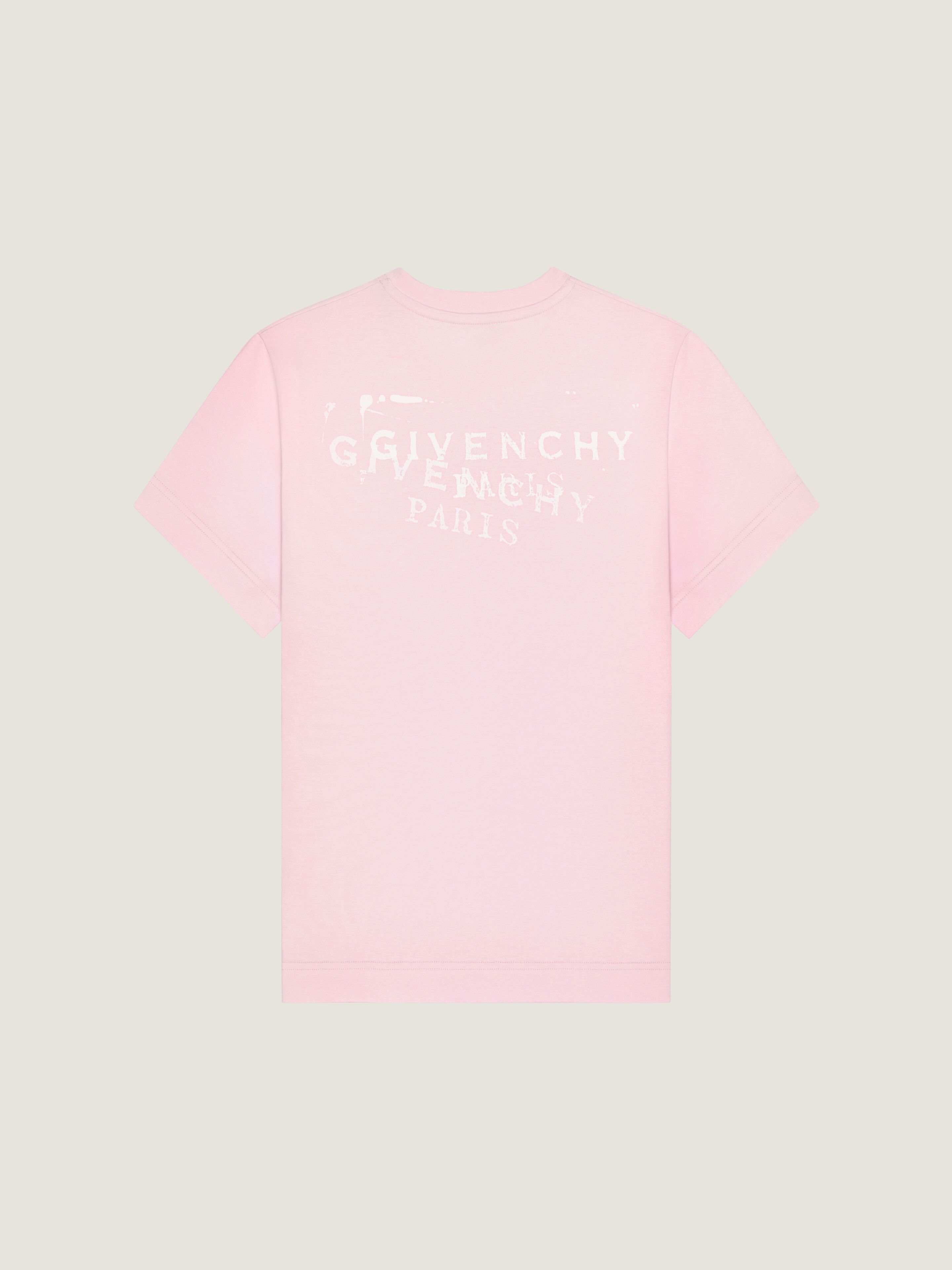 T-shirt in cotton with GIVENCHY Stamp print | Givenchy US | Givenchy