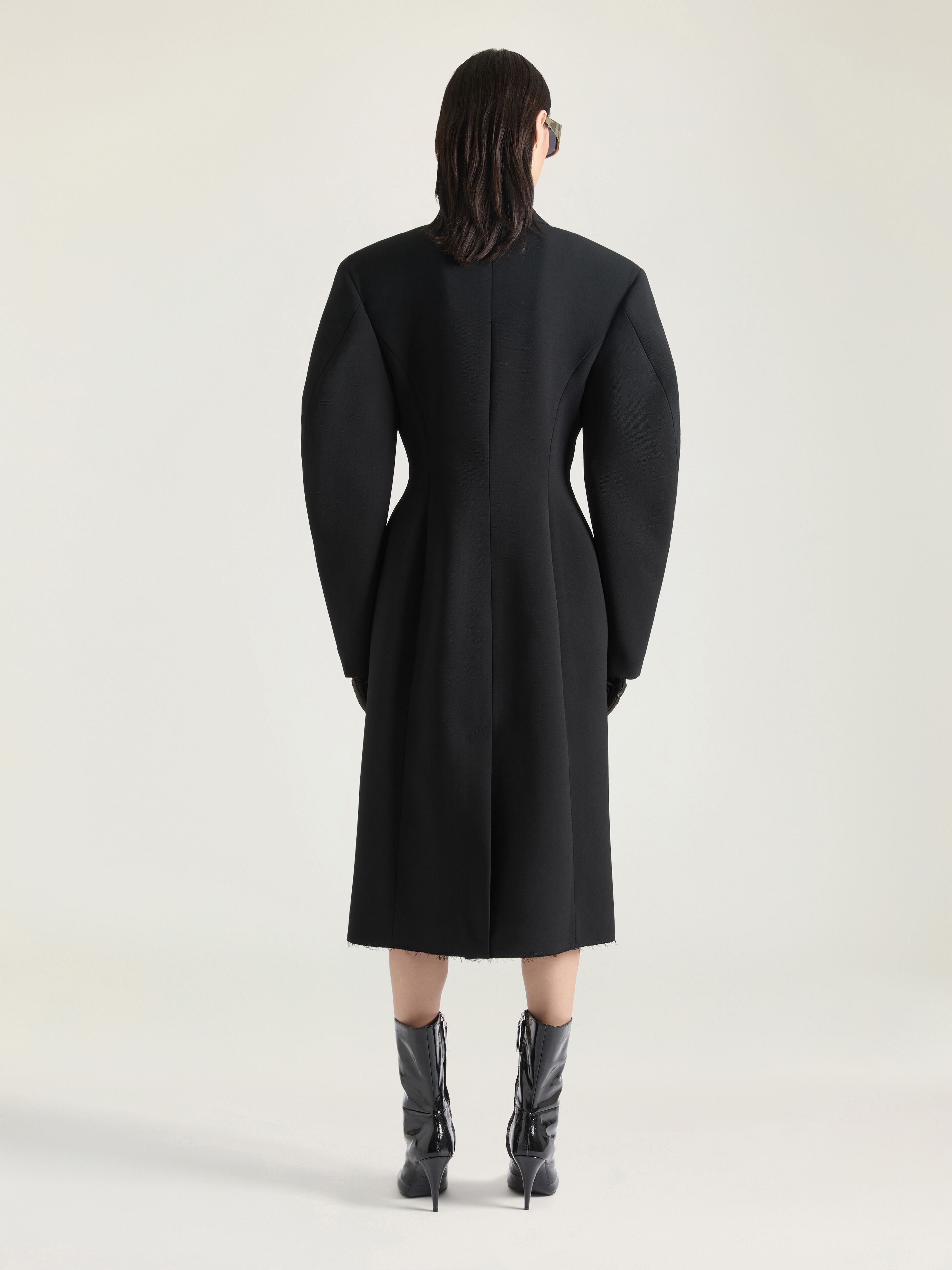 【抜群の存在感】 GIVENCHY 4Gモノグラム ジャケット コート 美品 LI/RYCANVAS BOX POCKET BUTTON JACKET(S Black): Vintage 1.2