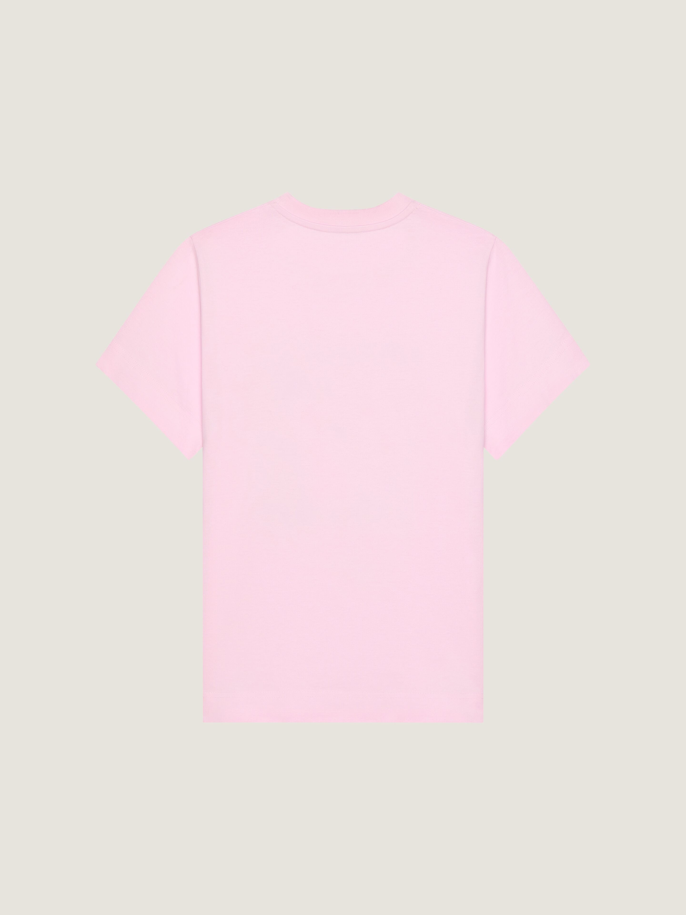 T-shirt in cotton with Archive print in - light pink - BW70FJP78Y