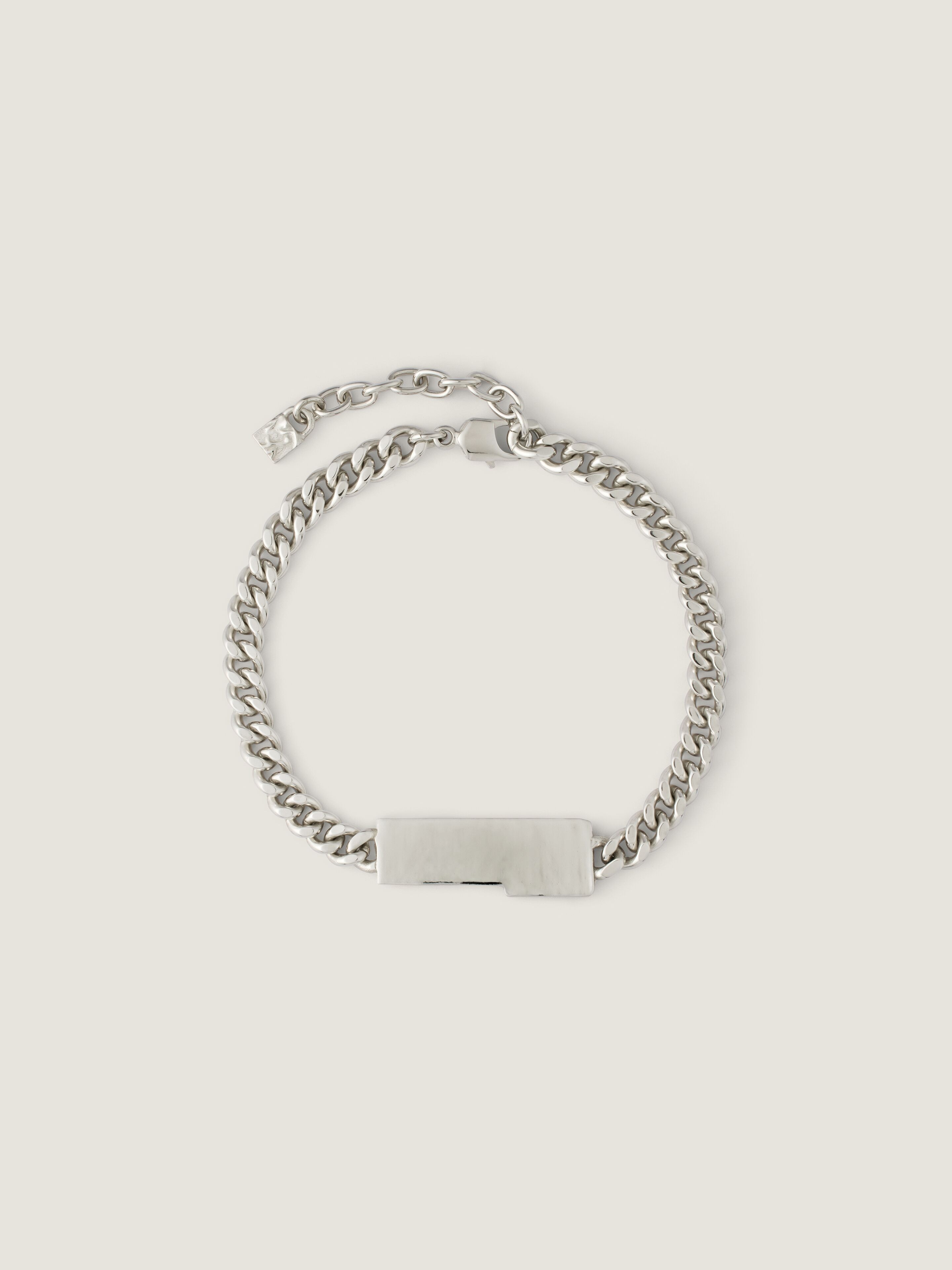 GIVENCHYテープ ブレスレット - アンティークシルバー - ハイブランド