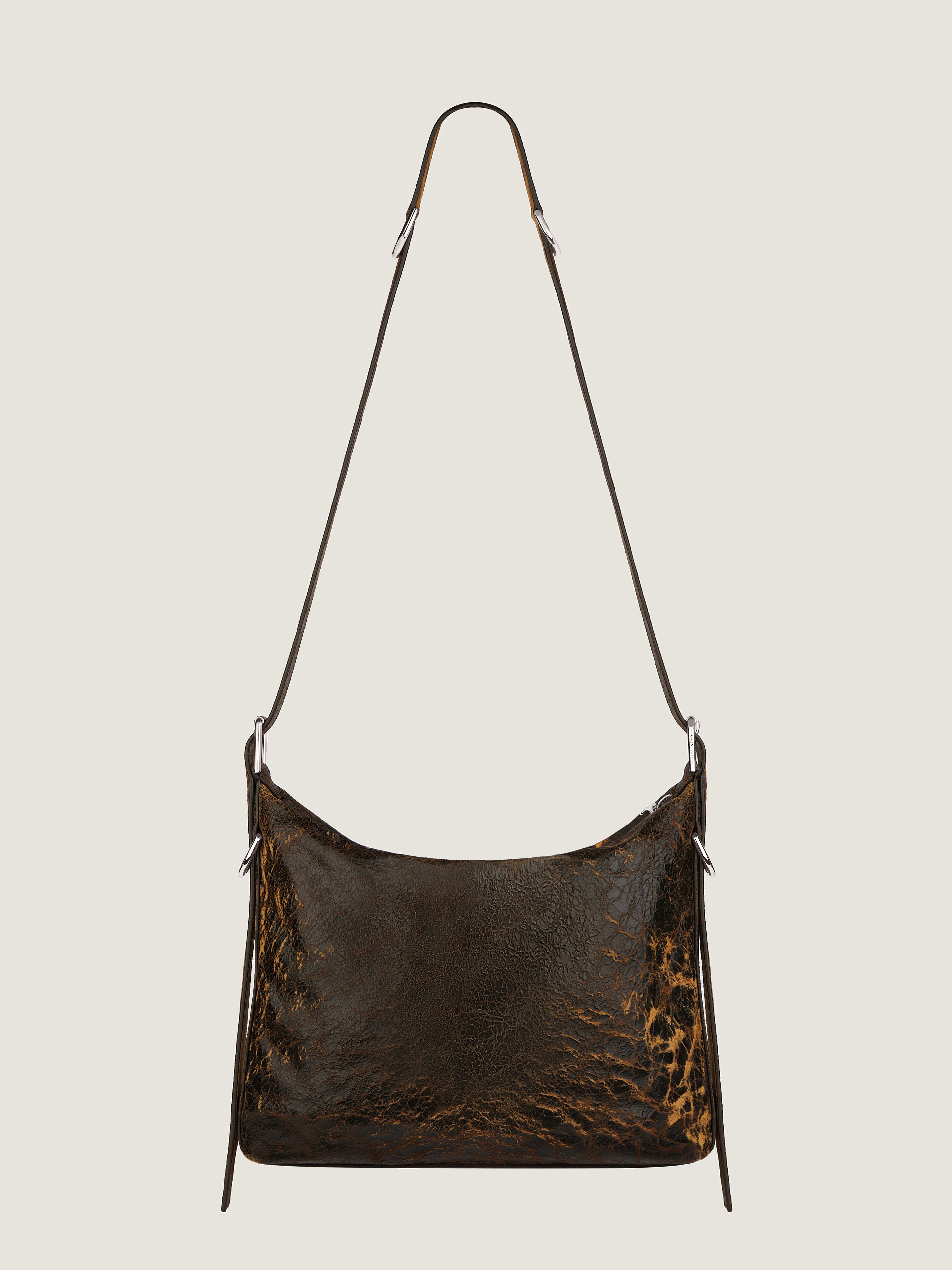 Voyou Crossbody bag in crackled leather | Givenchy CA | Givenchy