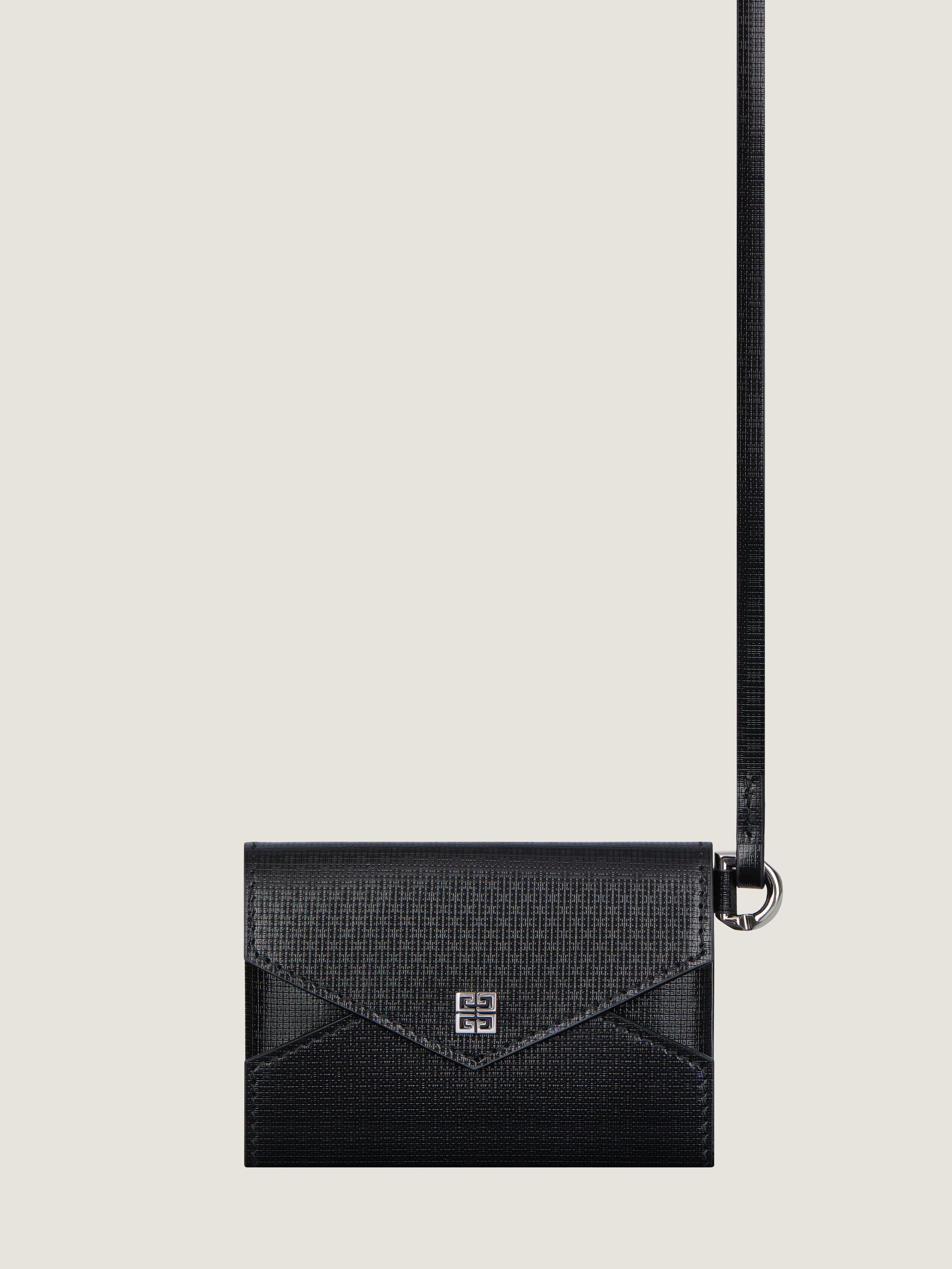 GIVENCHY BB60KP B206 769 4G ジップ付きカードホルダー(新品) 4G card holder in Box leather | Givenchy CA | Givenchy