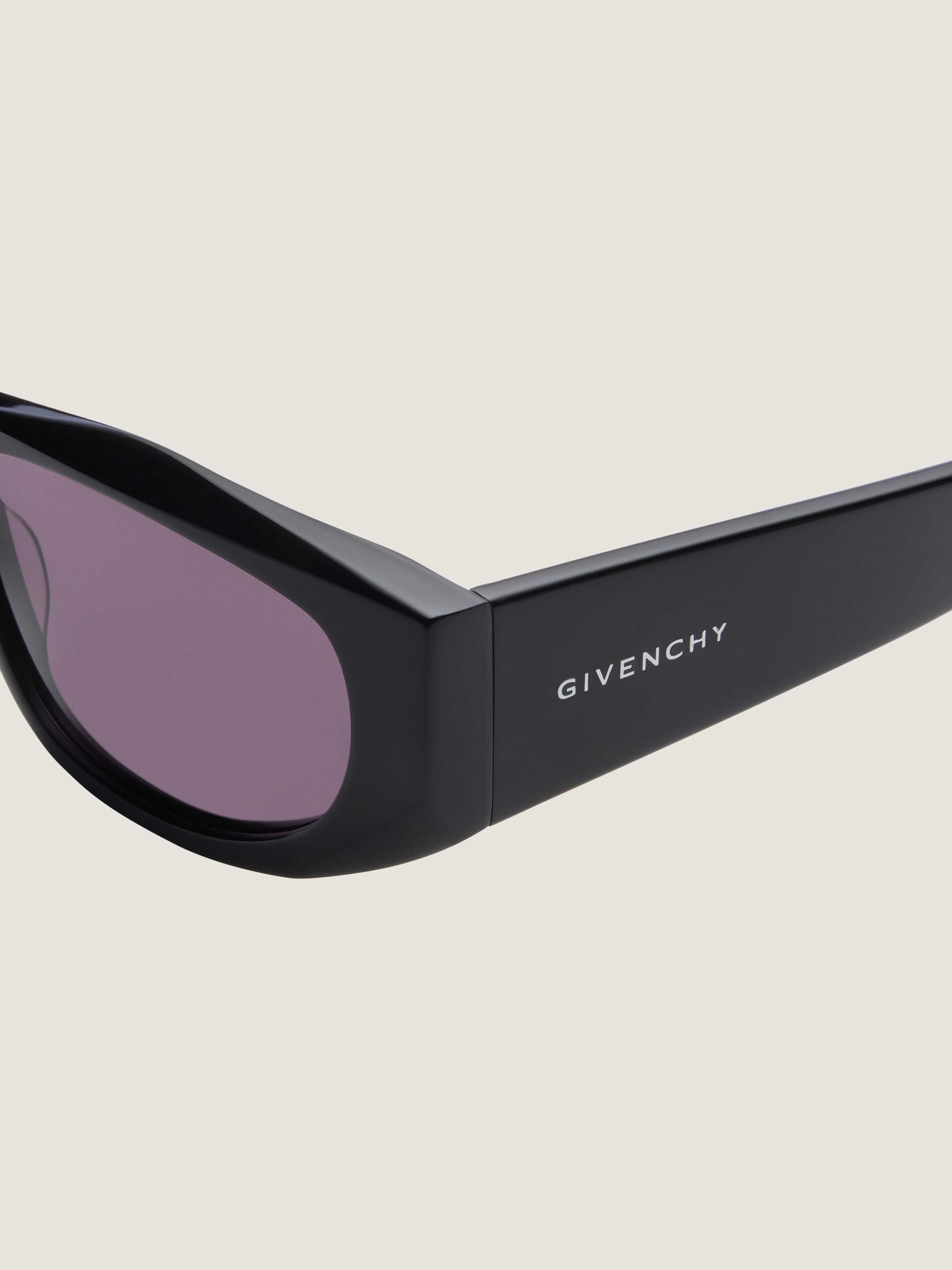 GV Day sunglasses in acetate with leopard print in - black