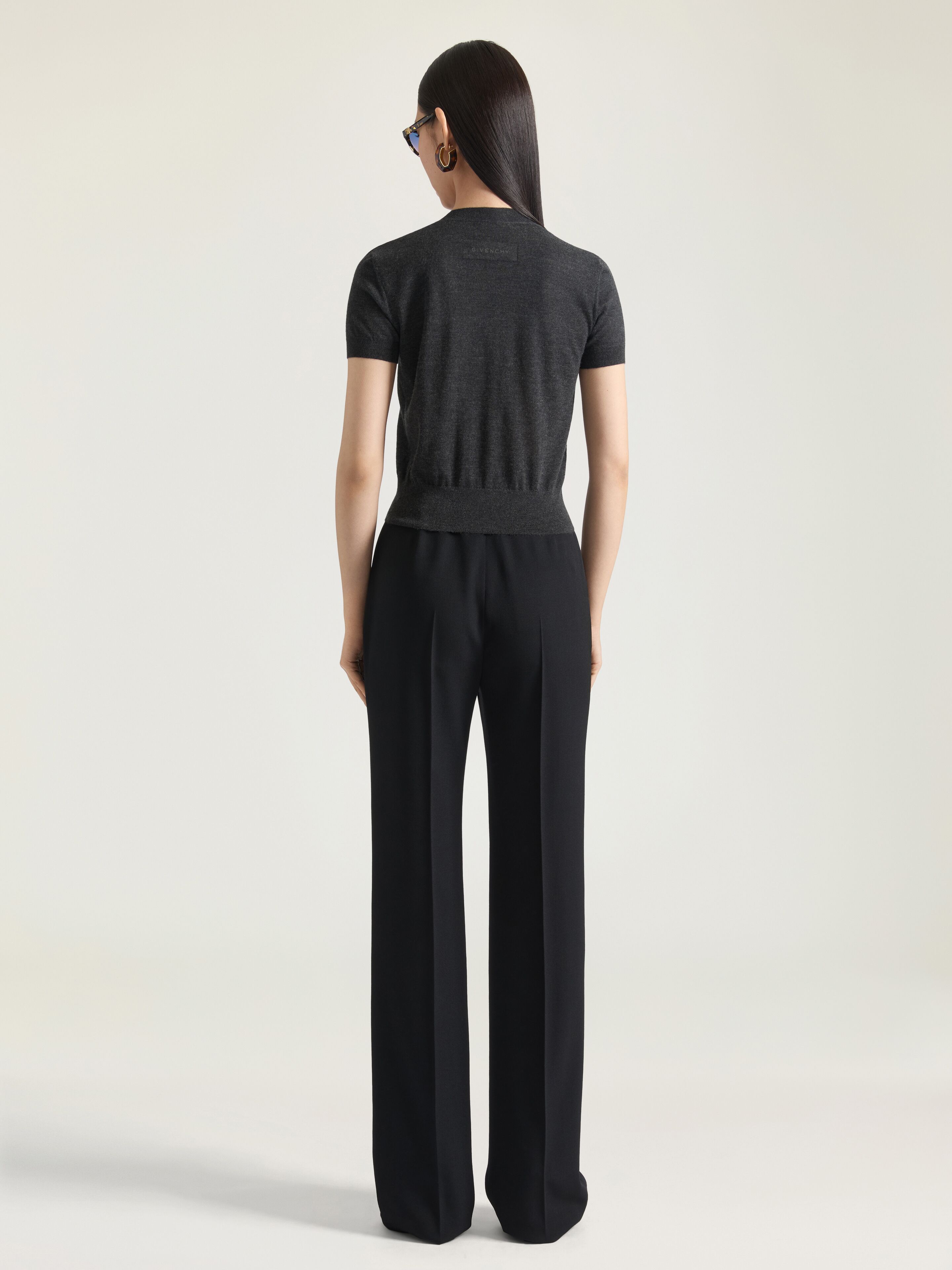 ウール テーラード シガレットパンツ - ブラック | GIVENCHY JP