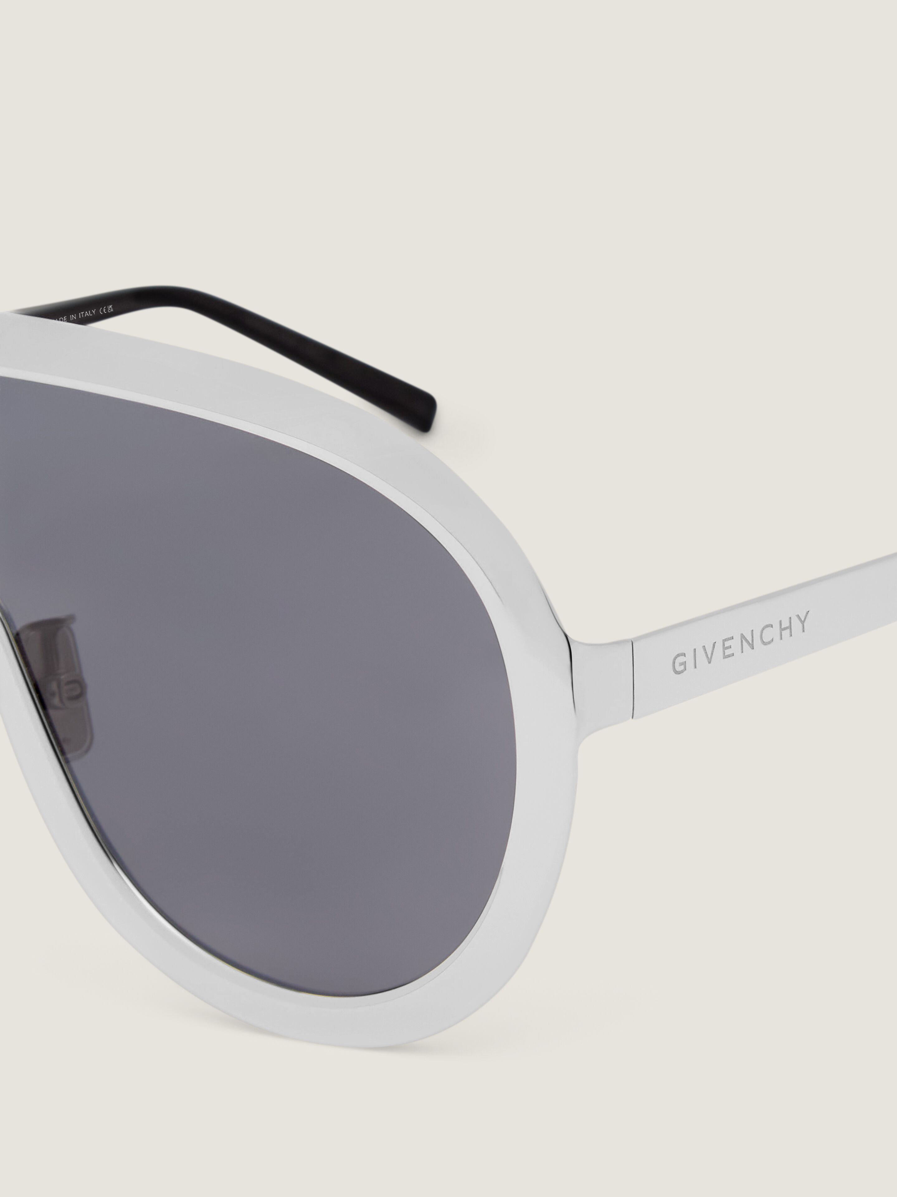 Curve sunglasses in metal in - silvery grey - BR00CJR05A-070