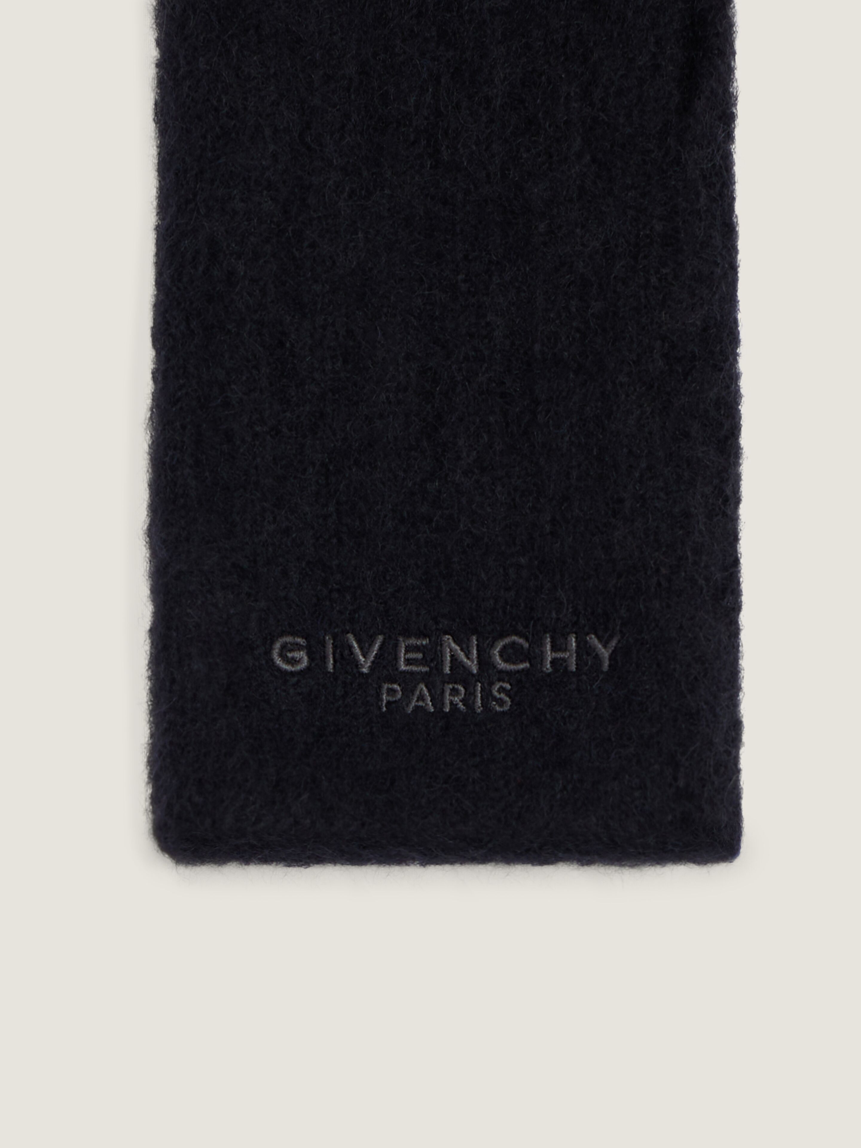 Givenchy Paris mitaines in alpaca wool in - black - BGZ05S4ZMU-001
