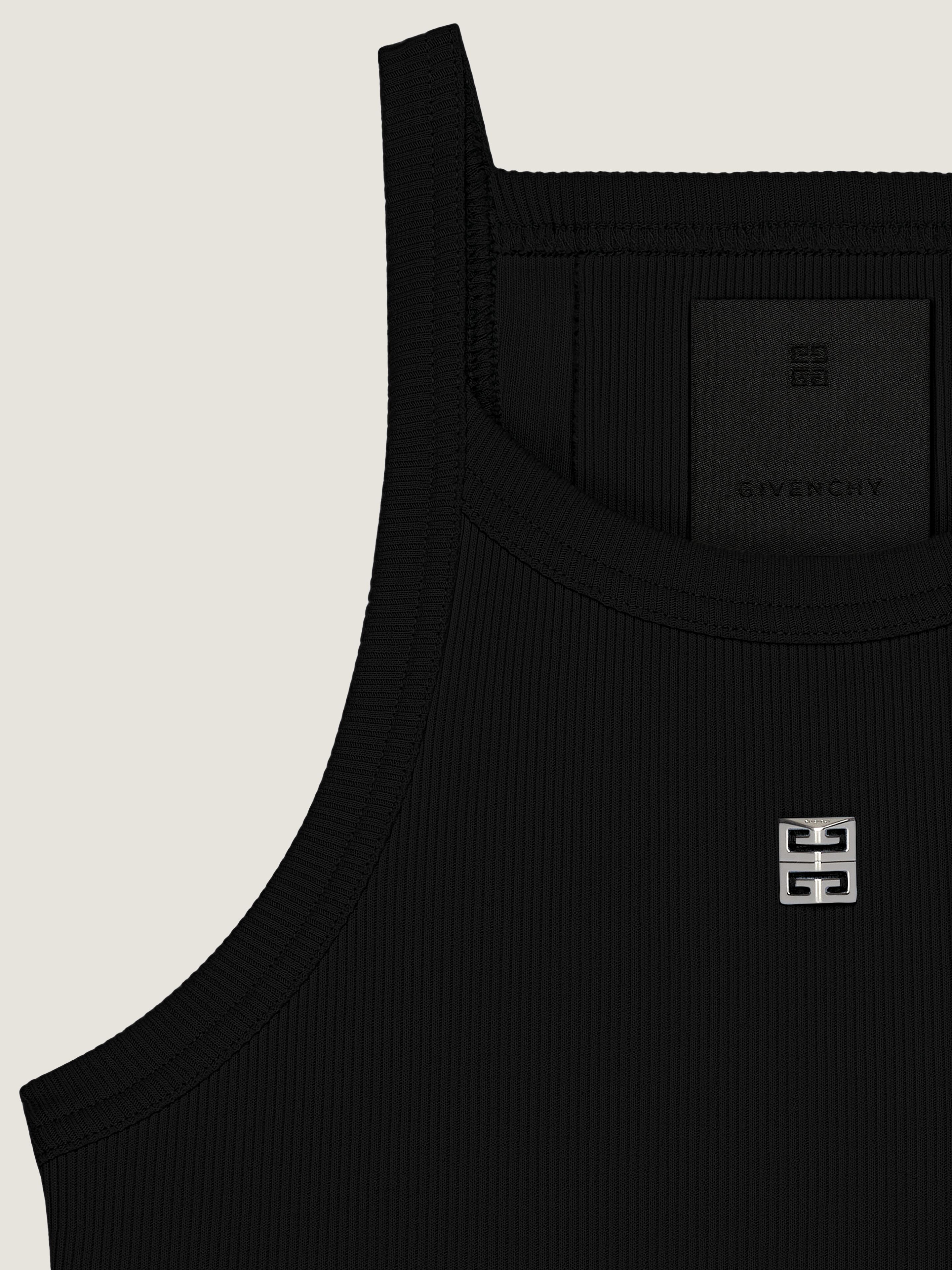 HIBISCUS OG LABEL CROPPED TANK WHITE – BlackEyePatch
