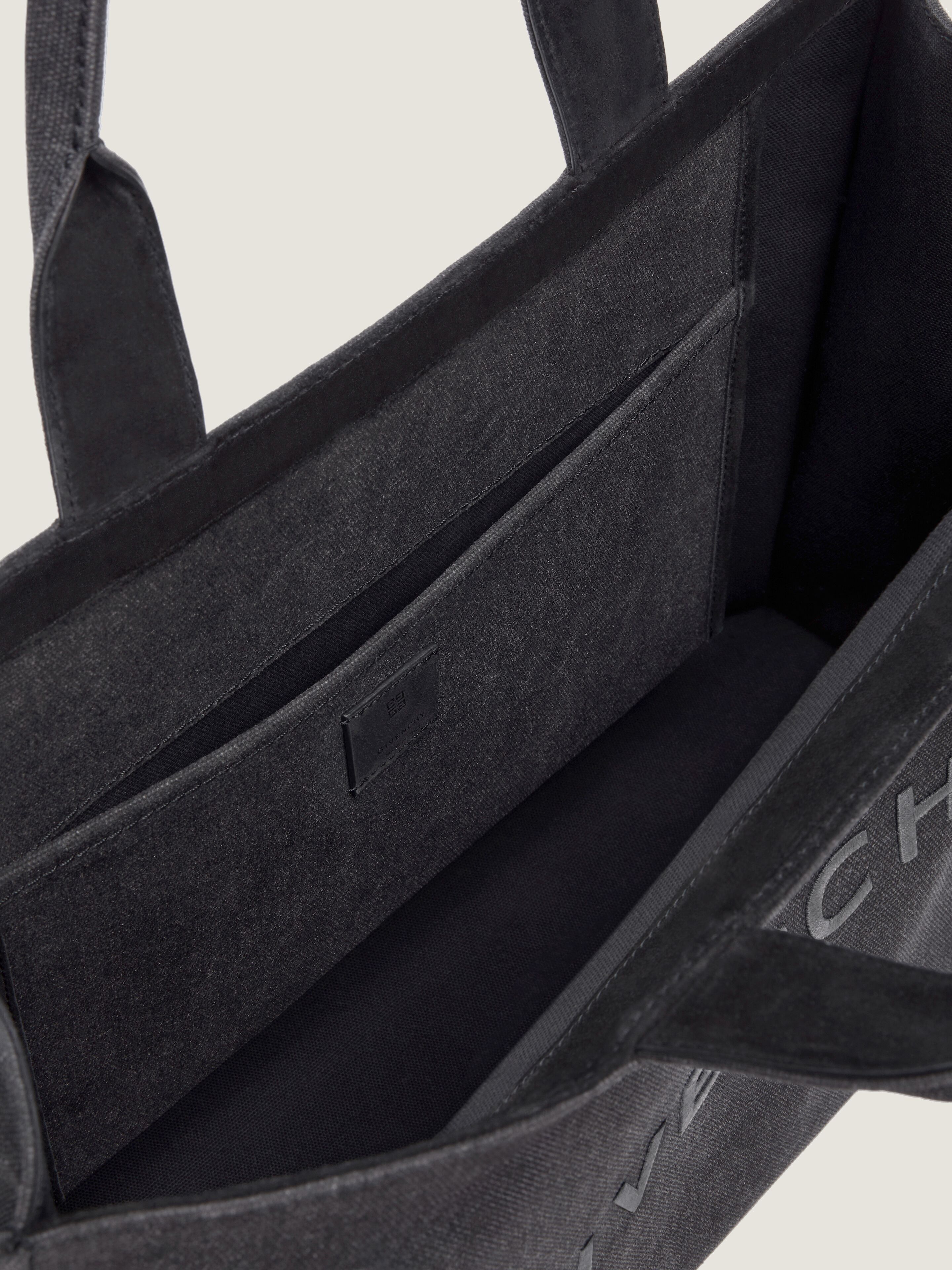 GIVENCHY tote bag in canvas in - black | Givenchy US
