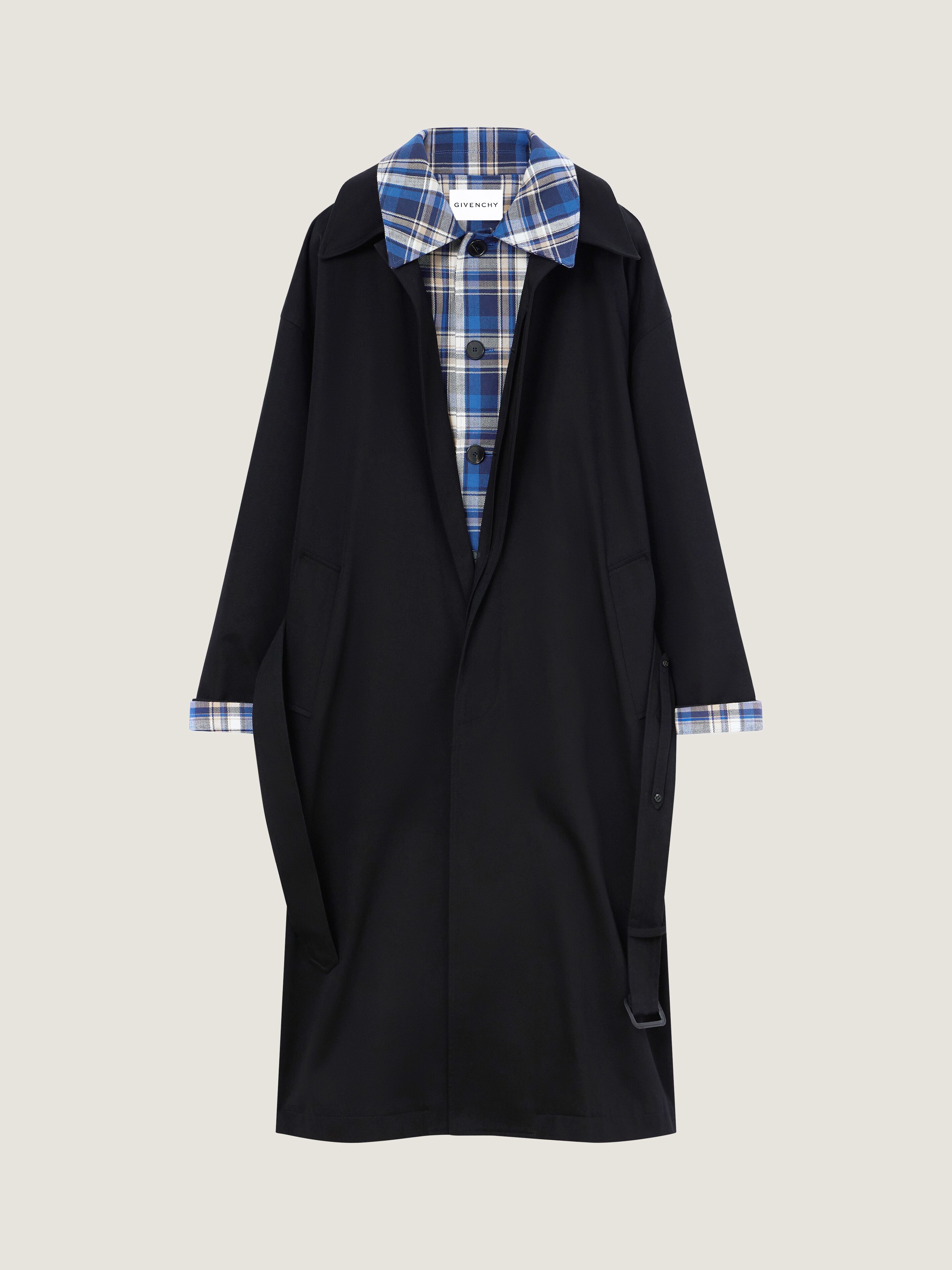 クチュールシーム コットン ダブルトレンチコート | Givenchy JP