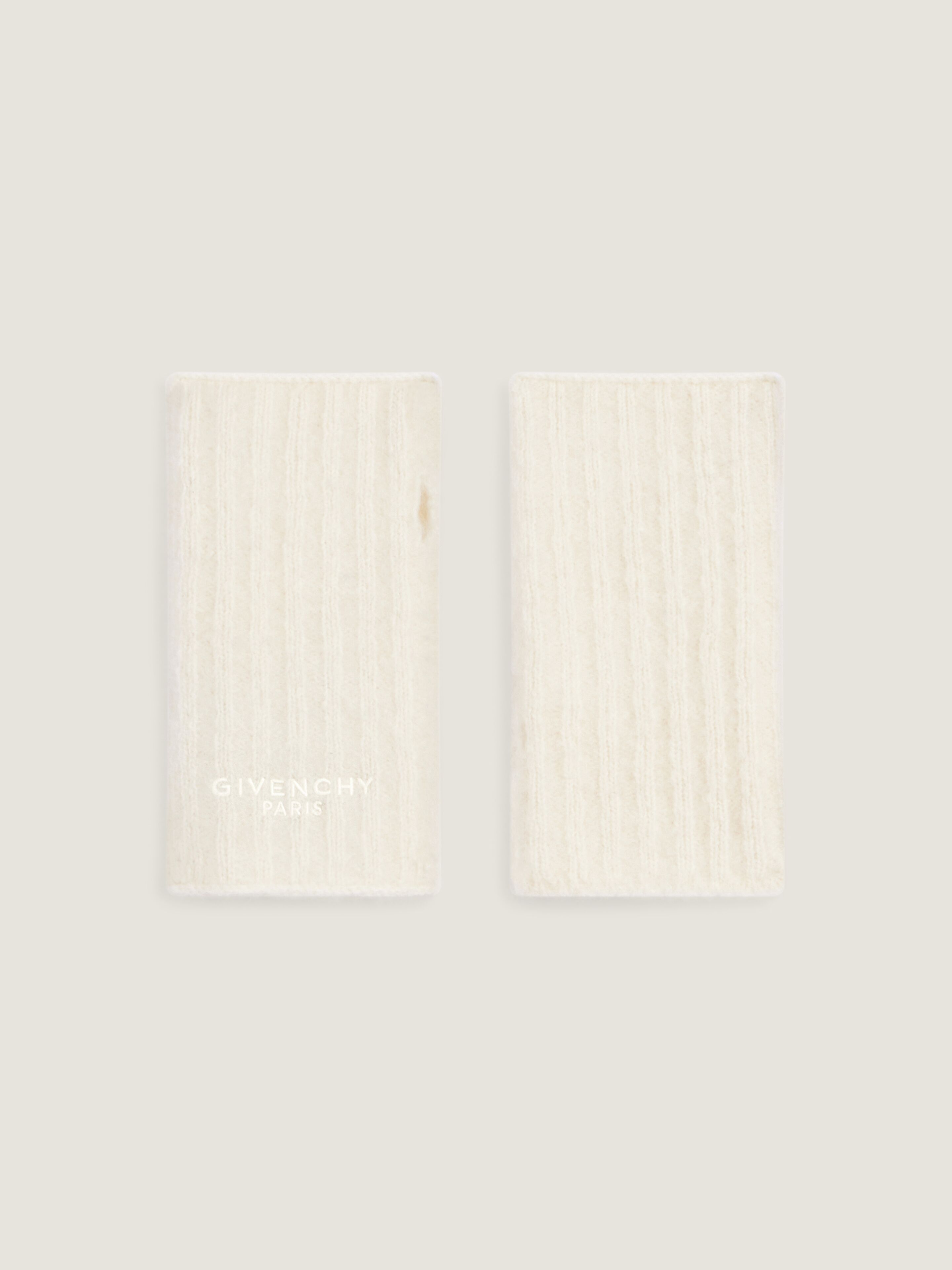 Givenchy Paris mitaines in alpaca wool in - ivory - BGZ05S4ZMU-105