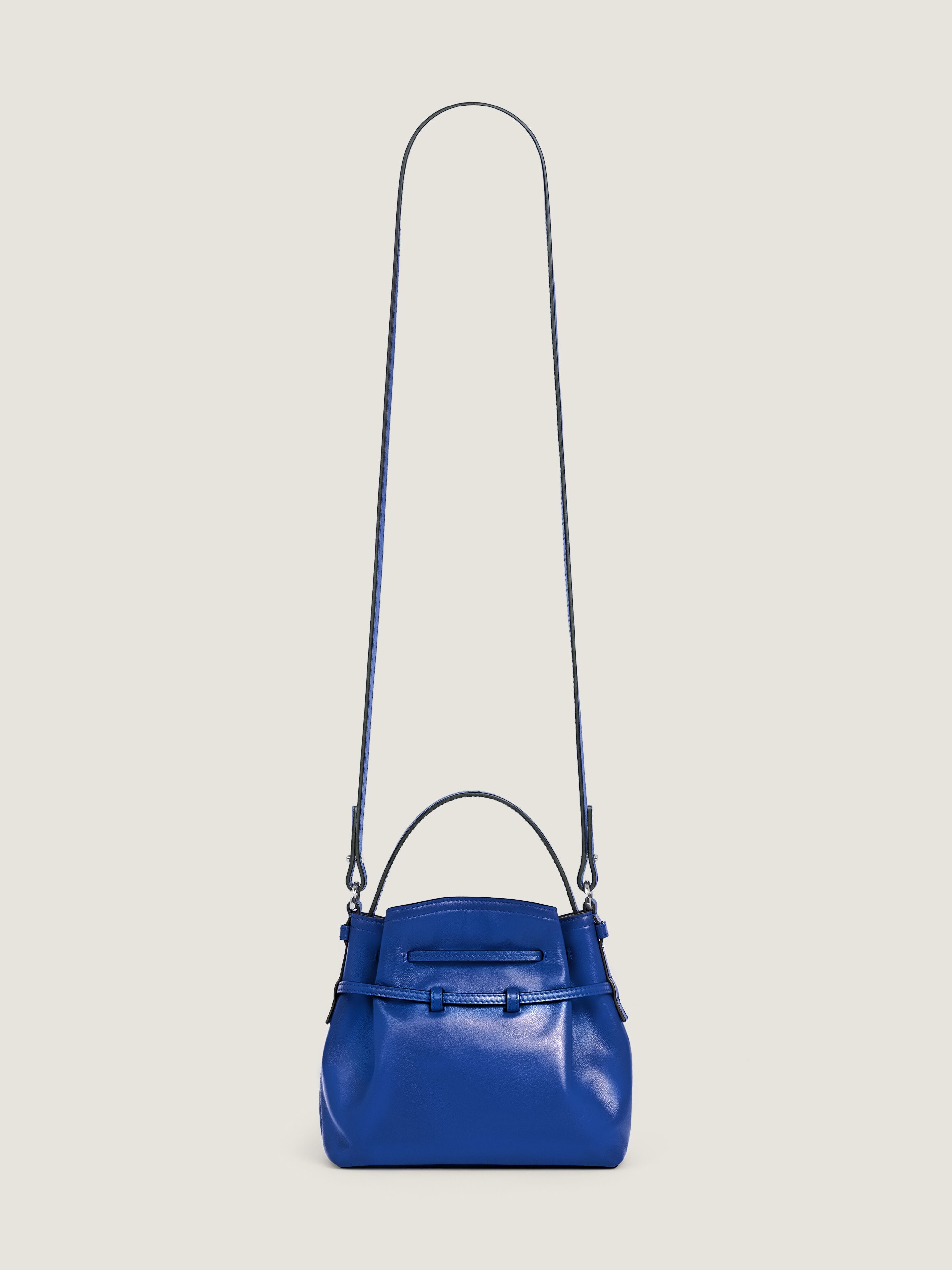 Mini Voyou Bucket bag in shiny leather | Givenchy ES | Givenchy
