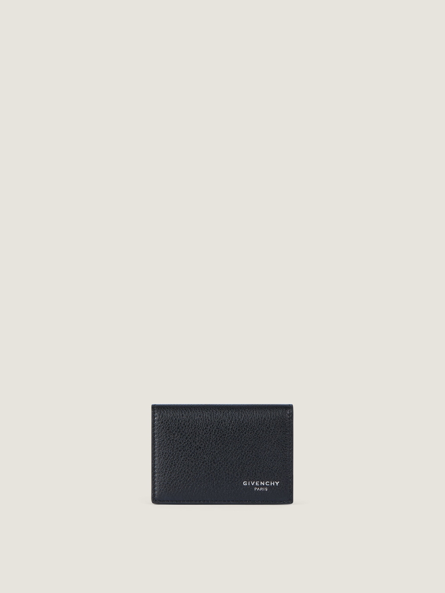 GIVENCHY グレインレザー フラップ カードホルダー