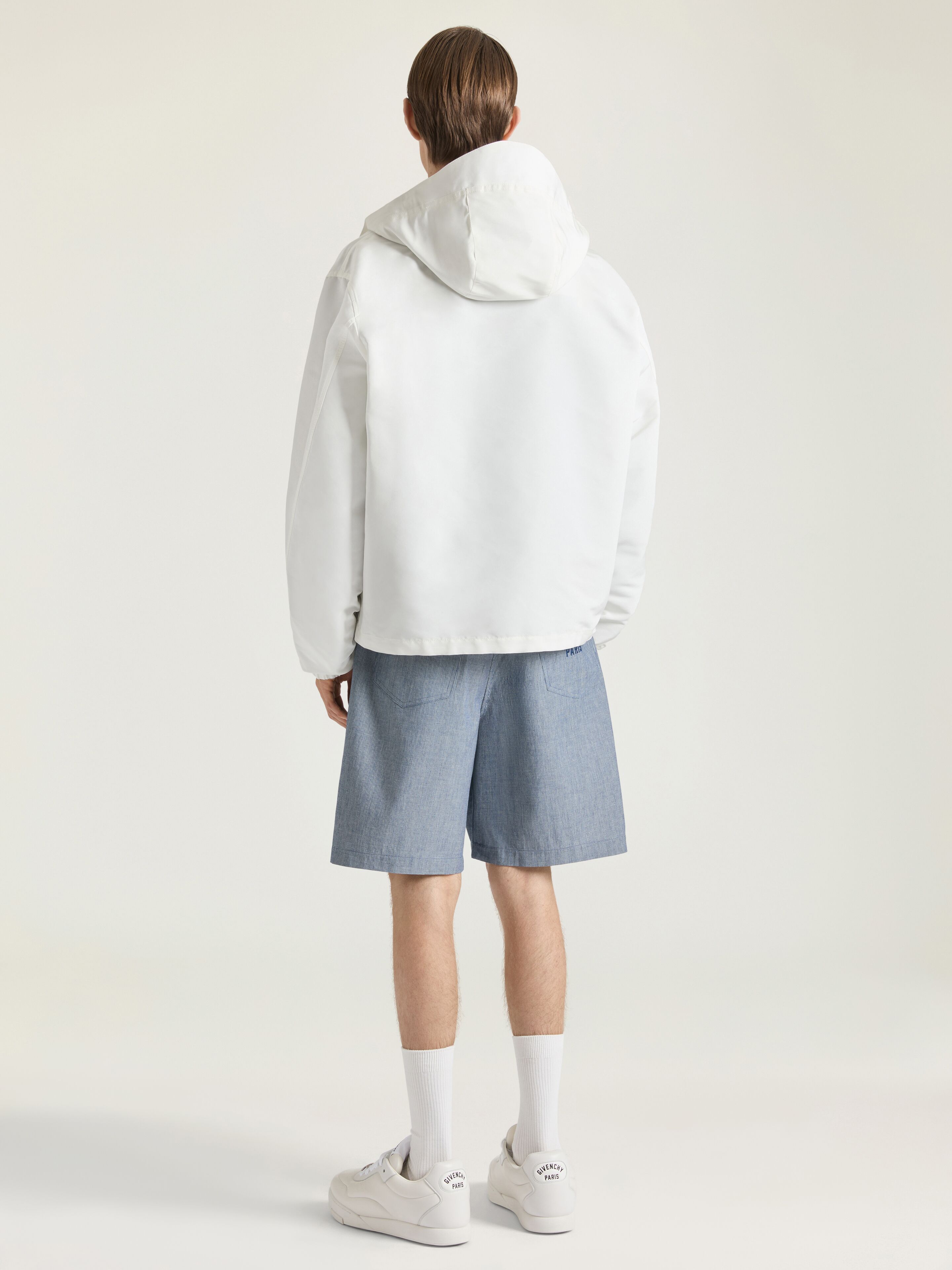 Windbreaker in polyfaille embroidered Givenchy Paris | Givenchy US