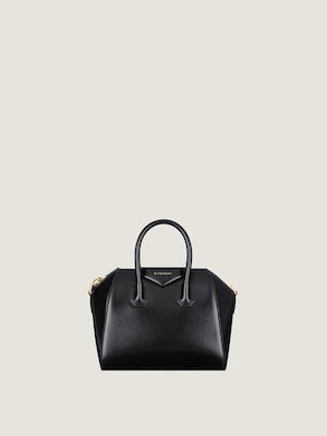 Sac Antigona mini en cuir Box