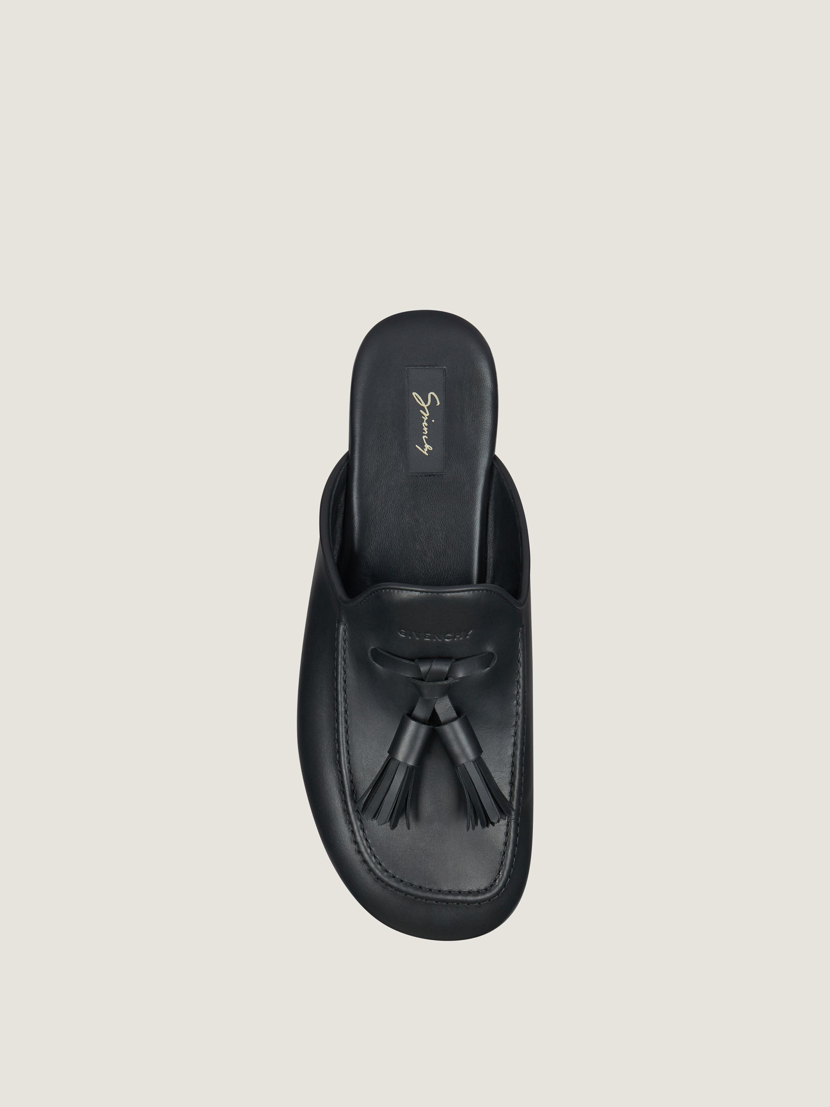 GIVENCHY ◆ スタッズ レザーミュール Mules in leather in - black | Givenchy US