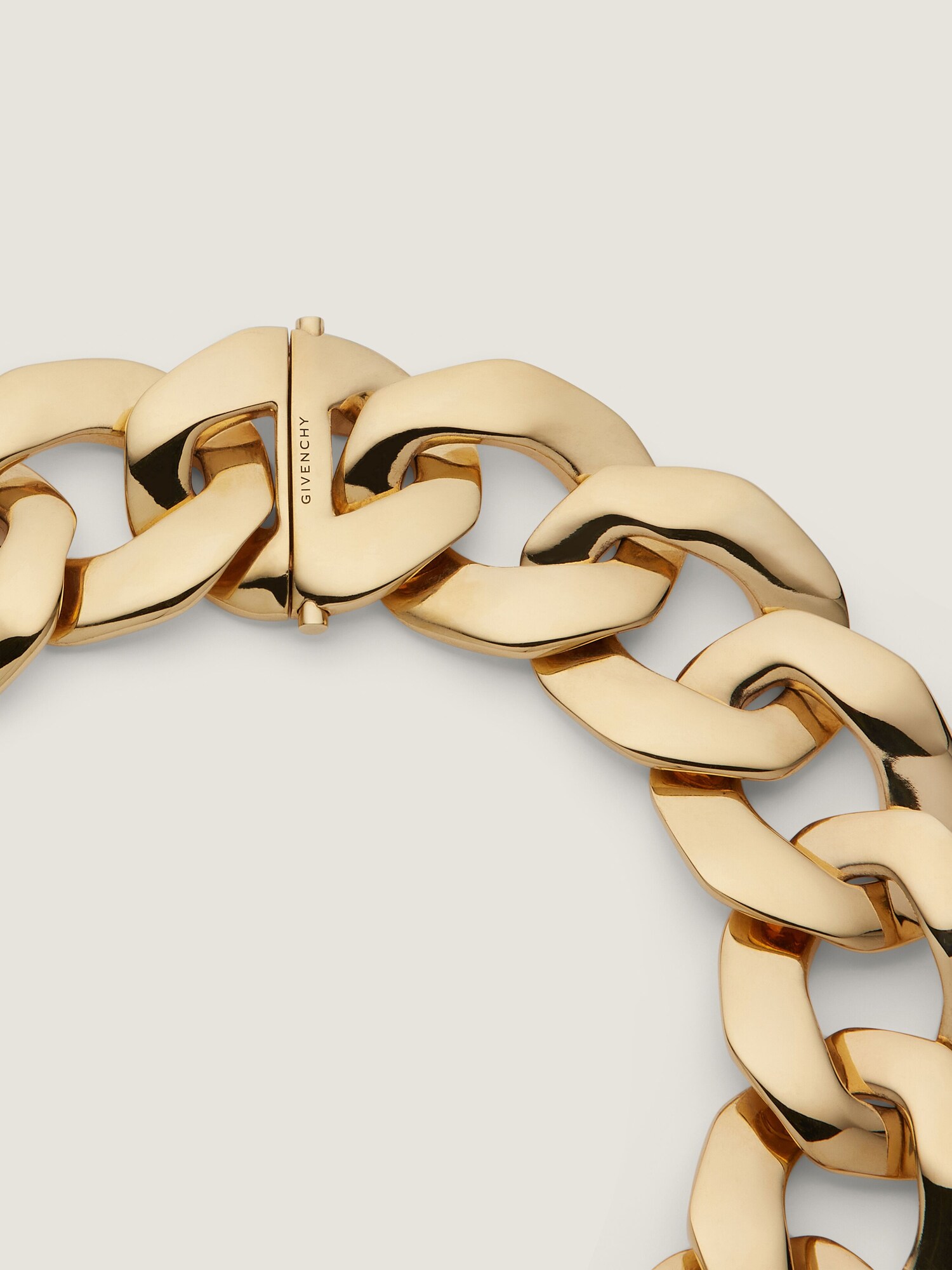 Chain necklace in metal in - golden yellow - BFZ001H00C-710 