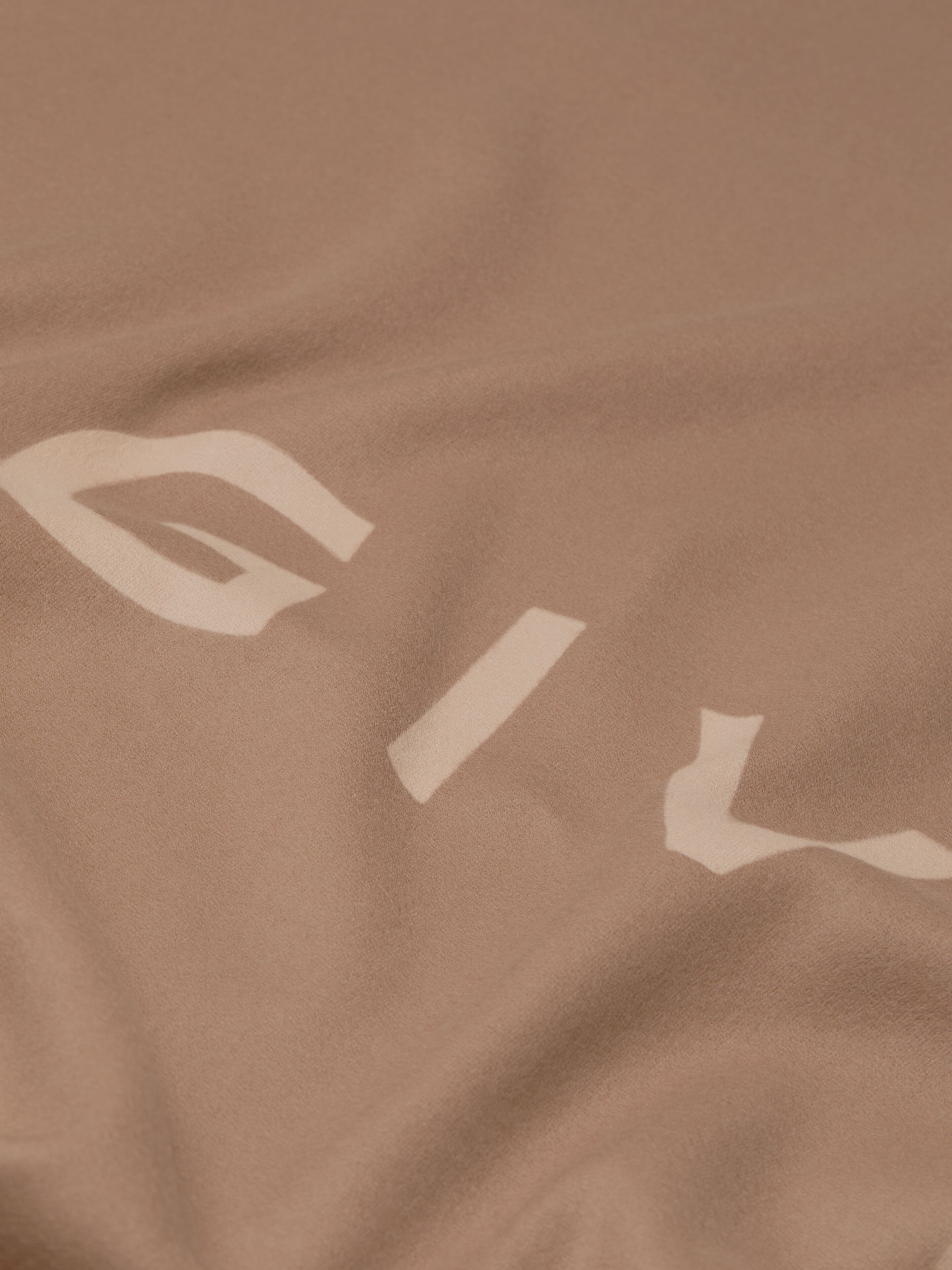 GIVENCHY Paris blanket in wool in - beige camel - BGZ059G00Z-280