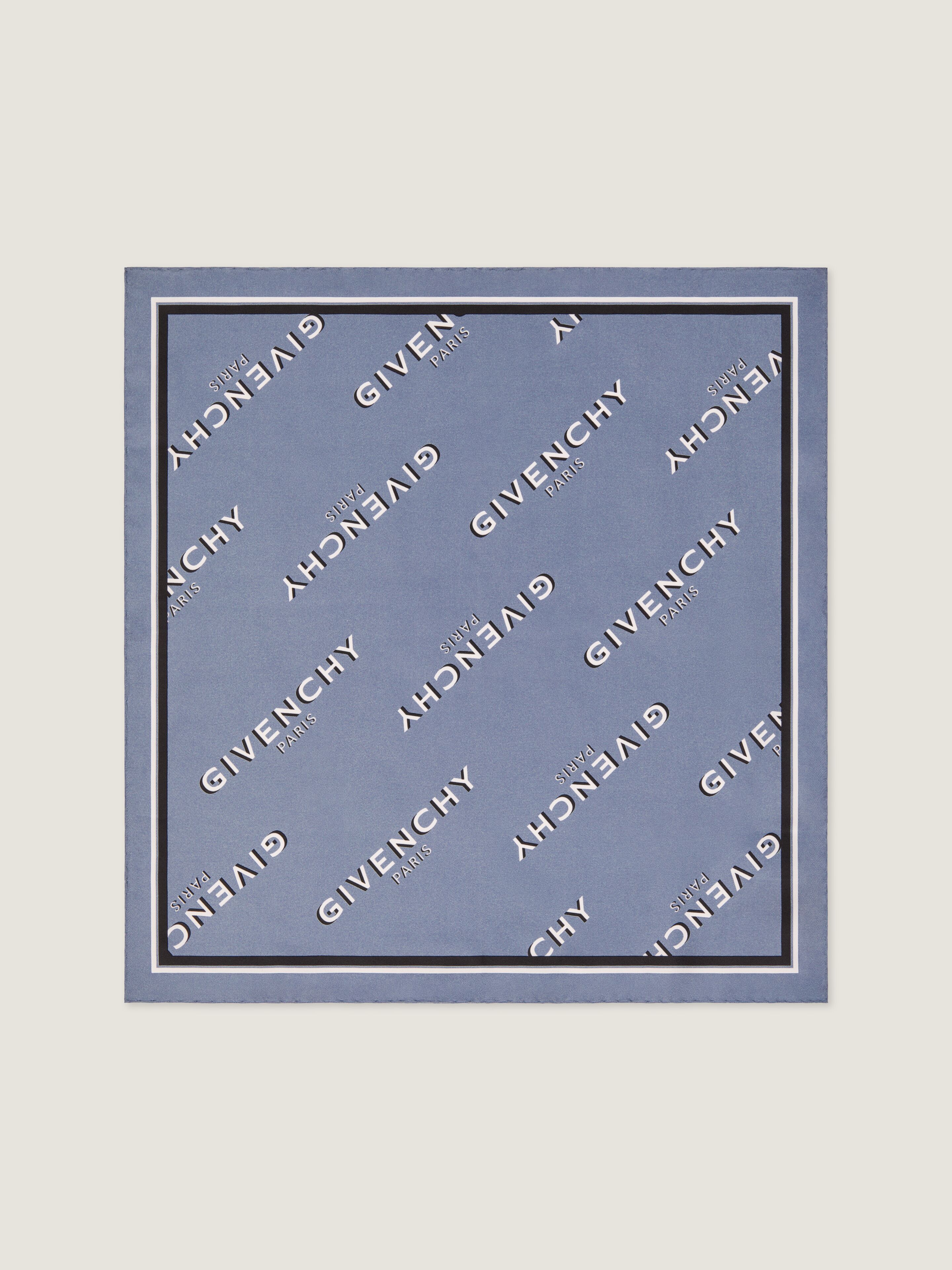 Givenchy Shadow small square in silk in - denim blue - BP00FZG002