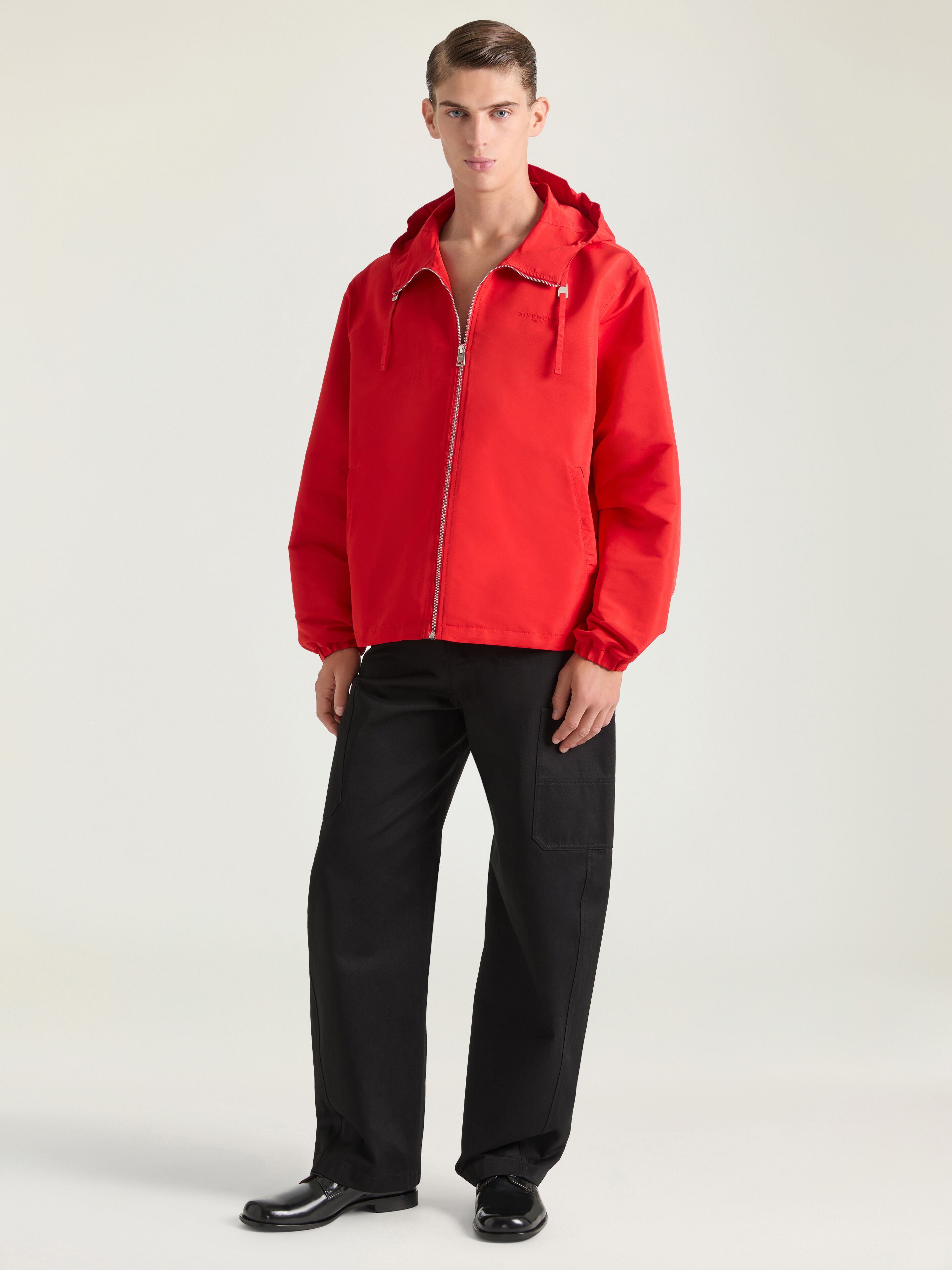 Couture Seam trousers in cotton embroidered Givenchy Paris in