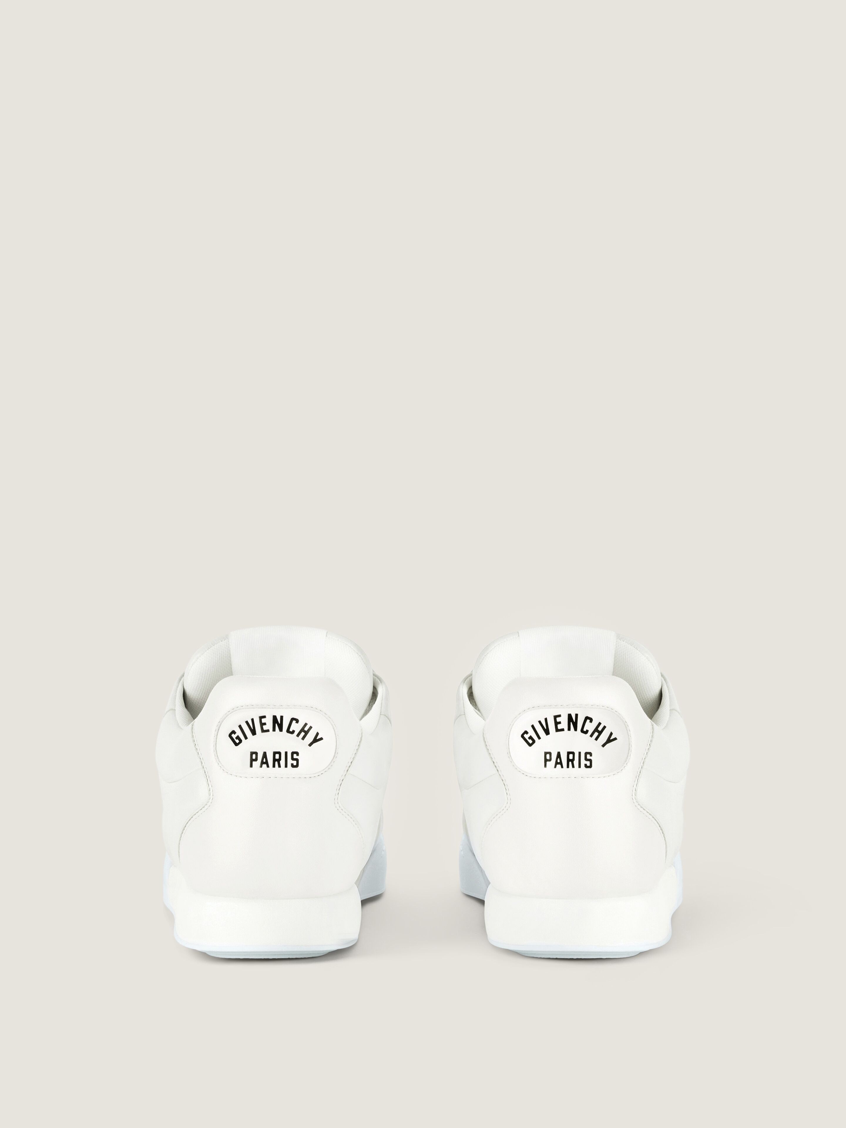 GIVENCHYパフィヤード ナッパレザー スニーカー - ホワイト BH00B7H1XT