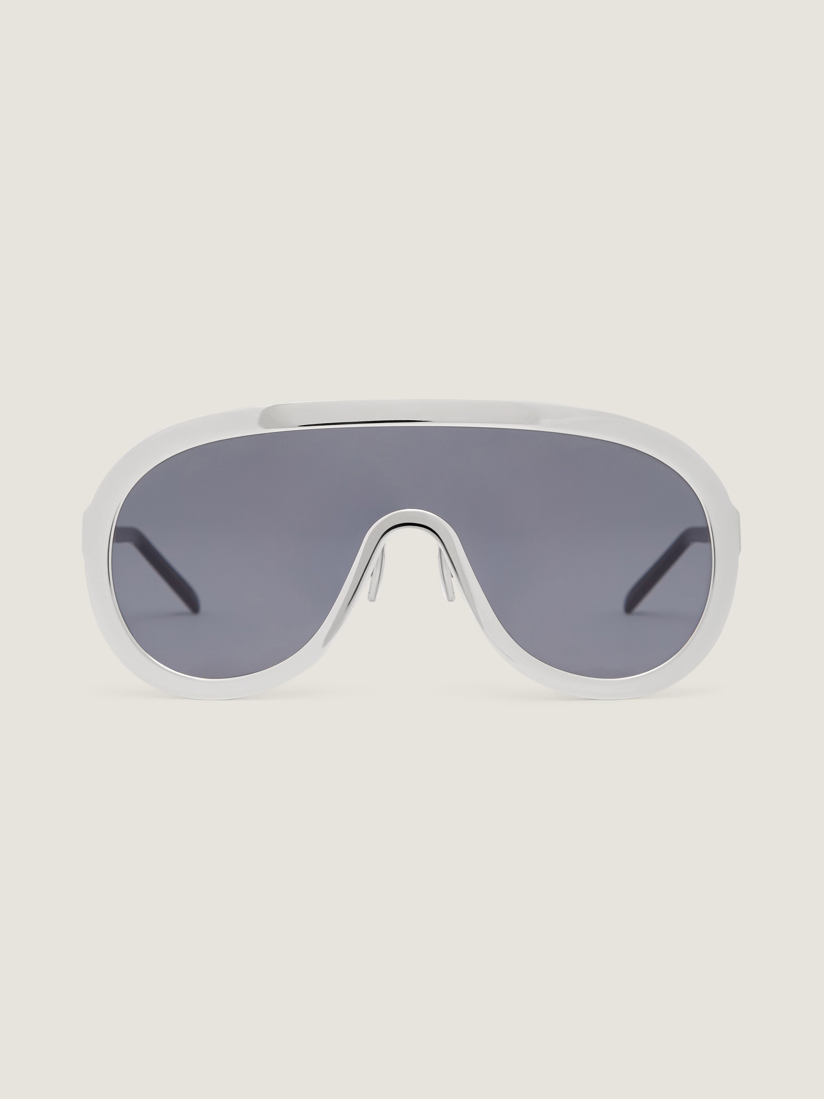 Curve sunglasses in metal in - silvery grey - BR00CJR05A-070