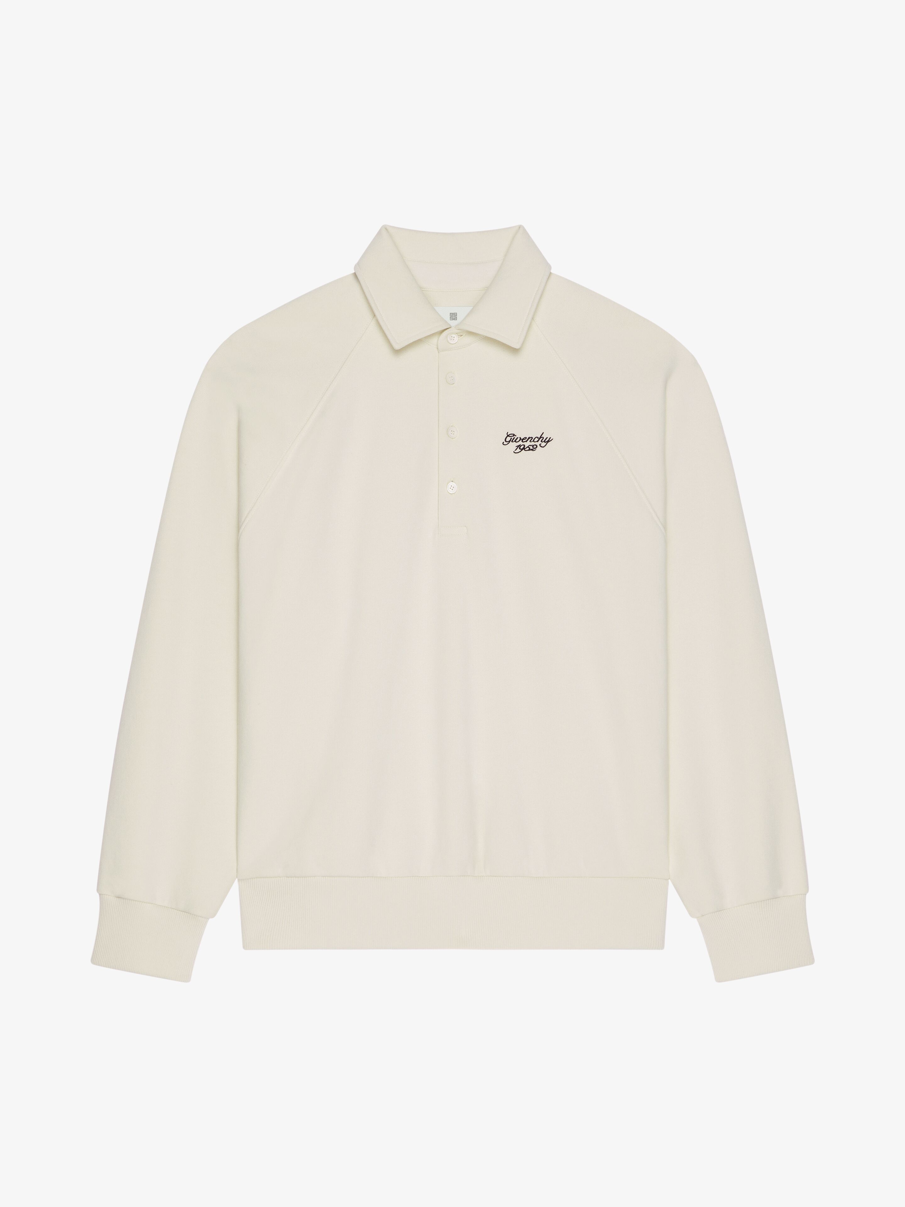 GIVENCHY 1952 polo in fleece in - ivory - BMJ0M53YKU-105 | Givenchy CN