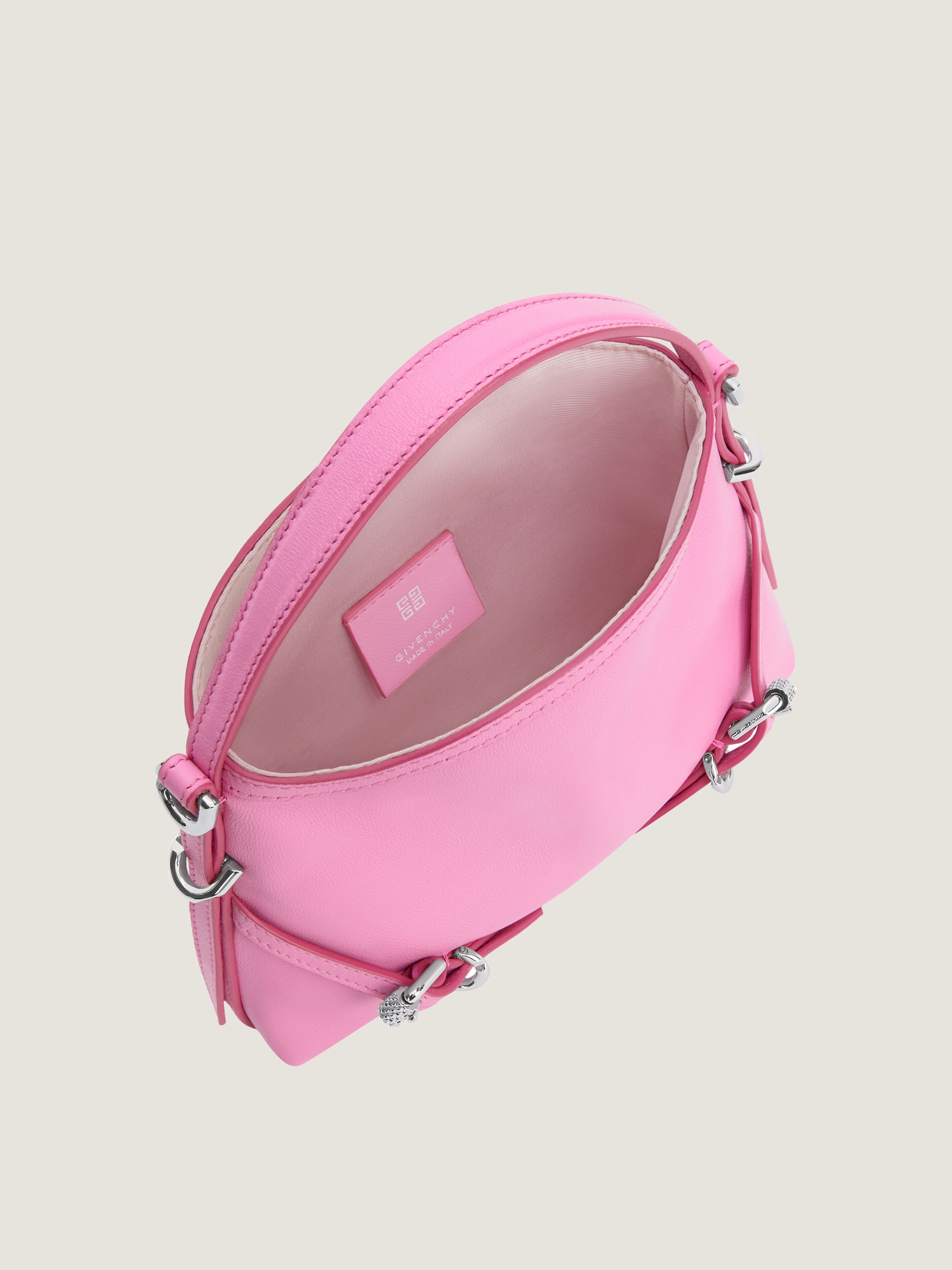 Nano Voyou bag in leather in - lipstick pink | Givenchy US