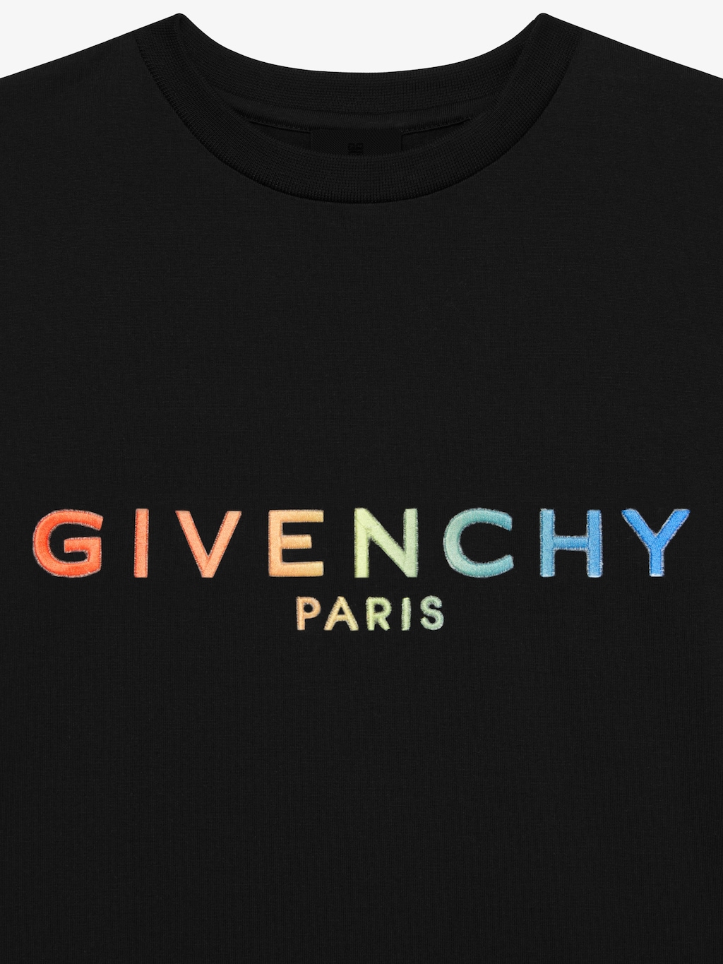 T-shirt in embroidered jersey | Givenchy US | Givenchy