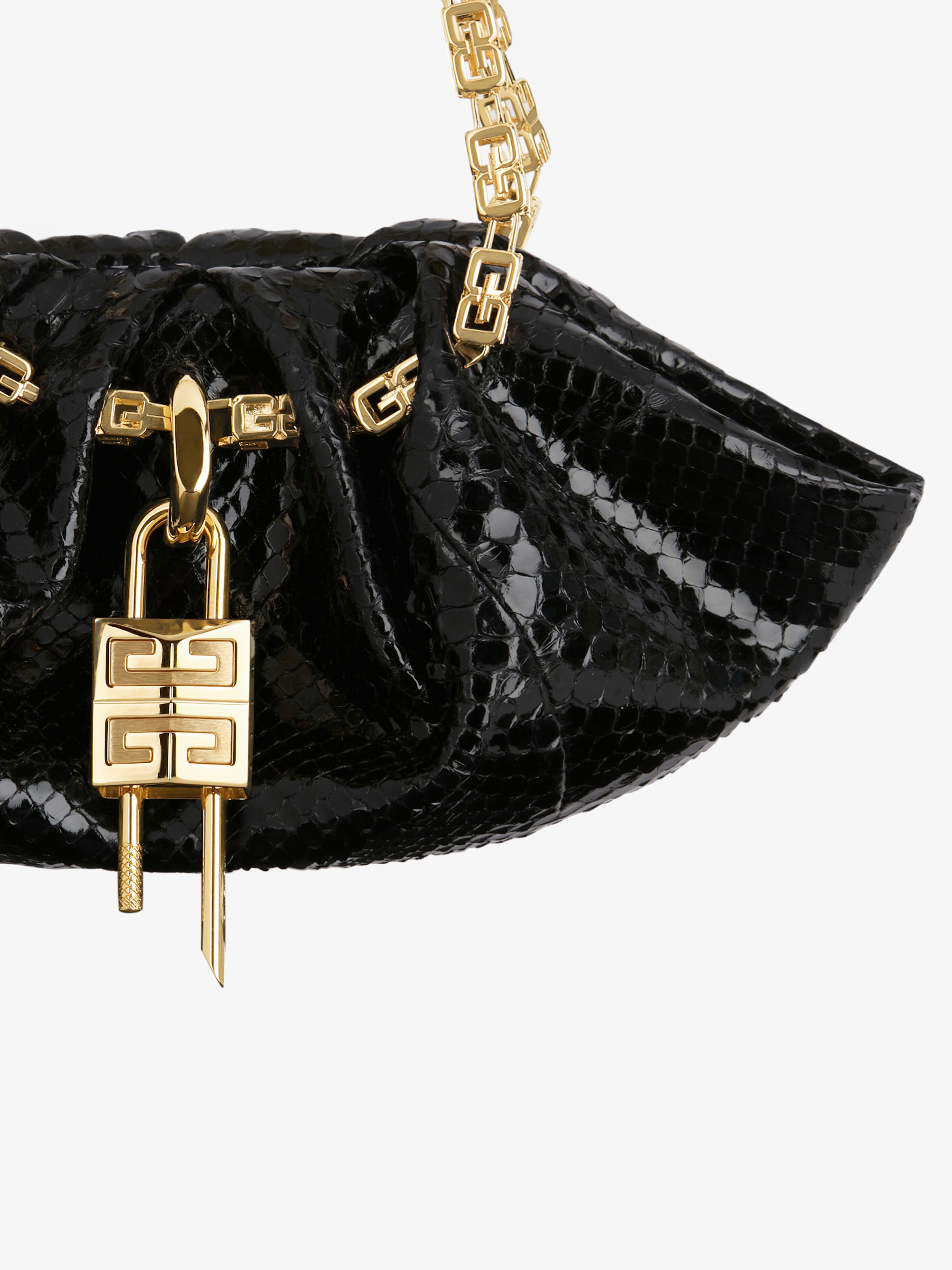 Mini Kenny bag in python | Givenchy CA | Givenchy