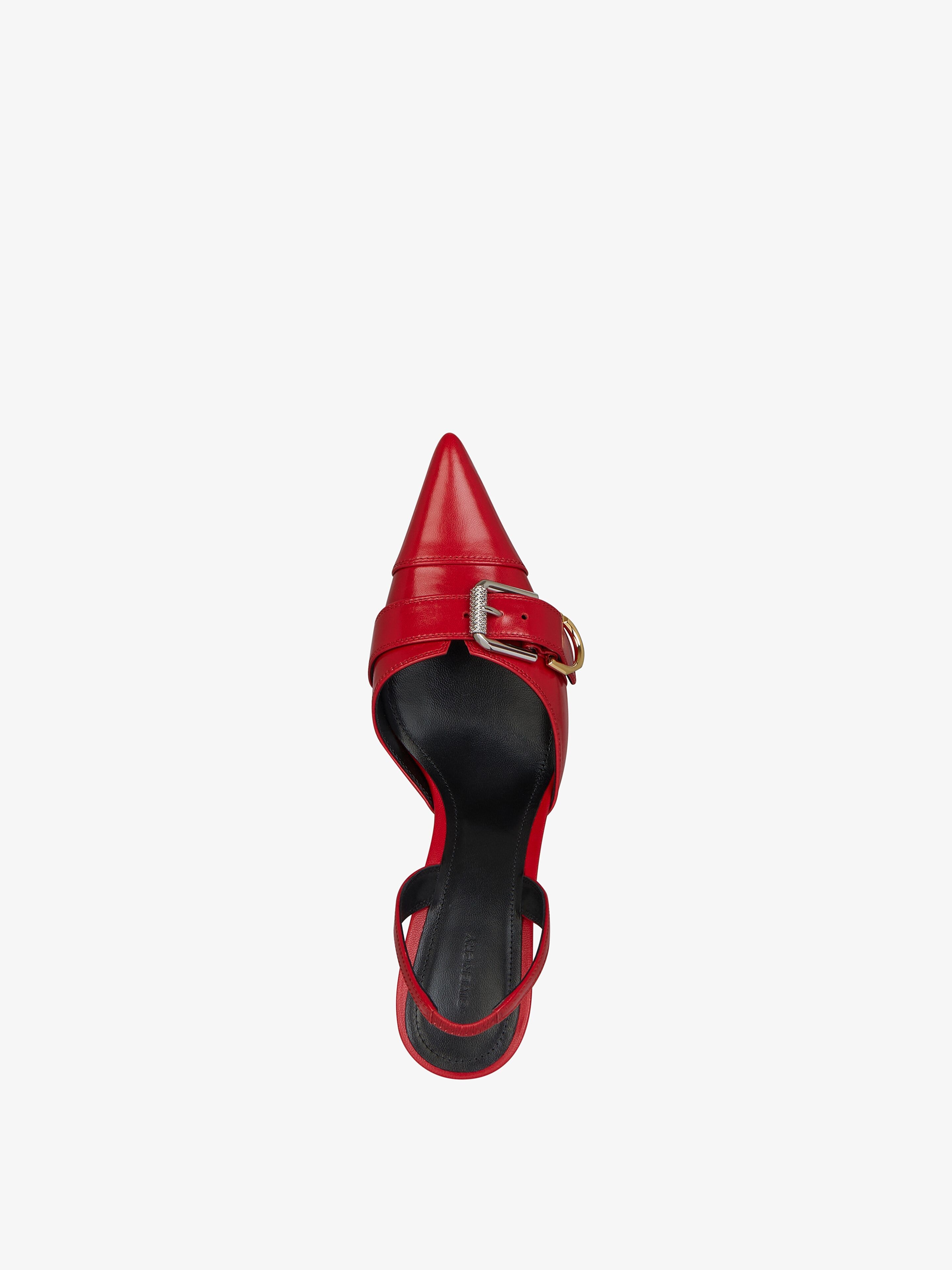 Voyou slingbacks in leather | Givenchy CA | Givenchy