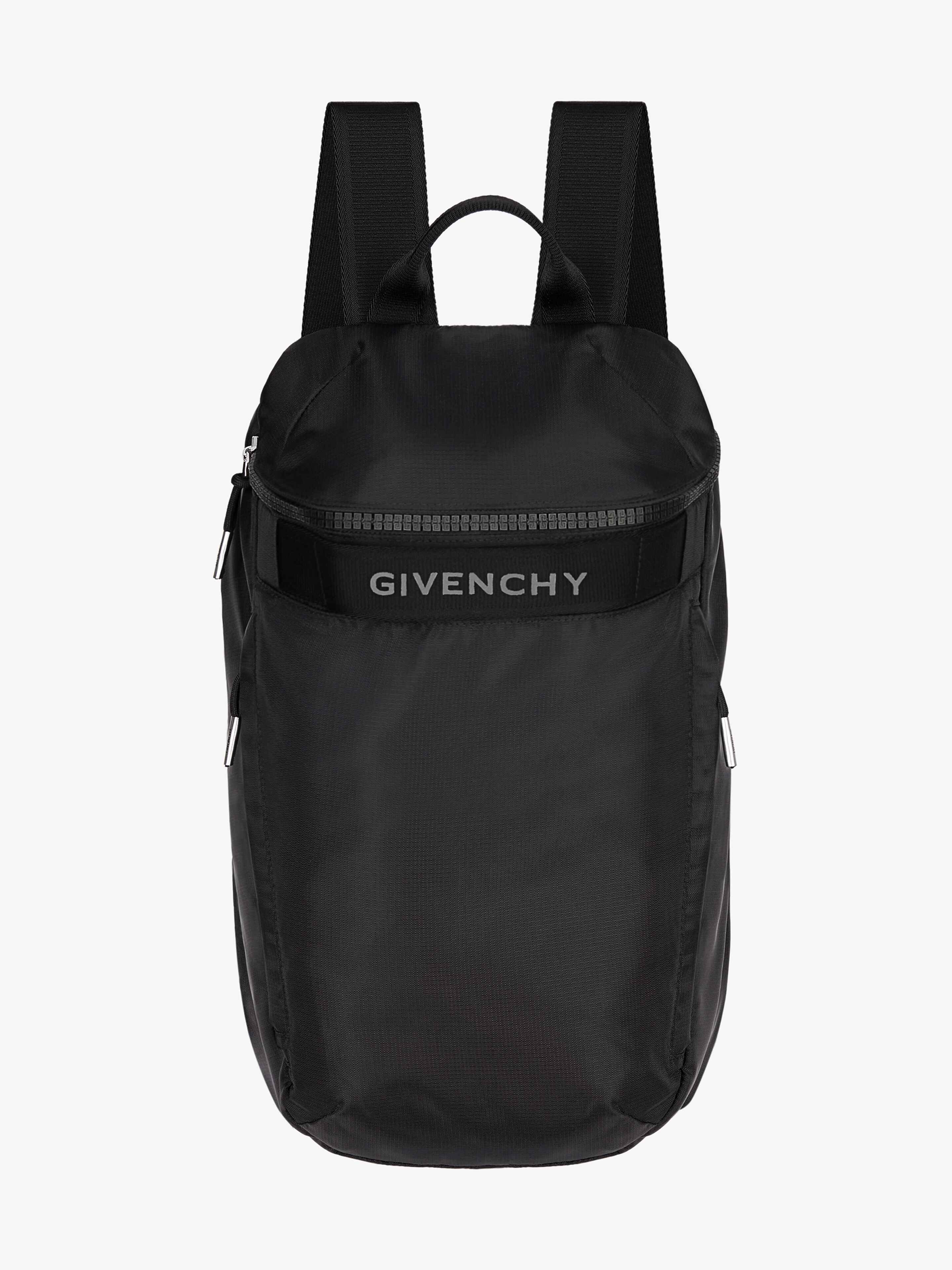 Shop Givenchy G-trek Backpack In Nylon In Multicolor