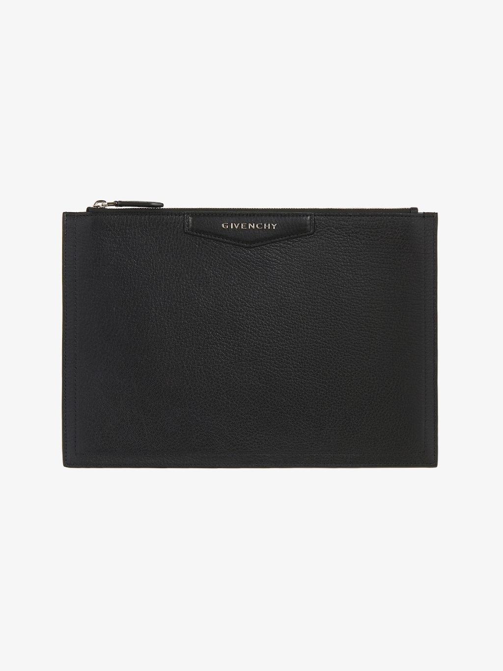 givenchy.com | Antigona medium pouch in grained leather