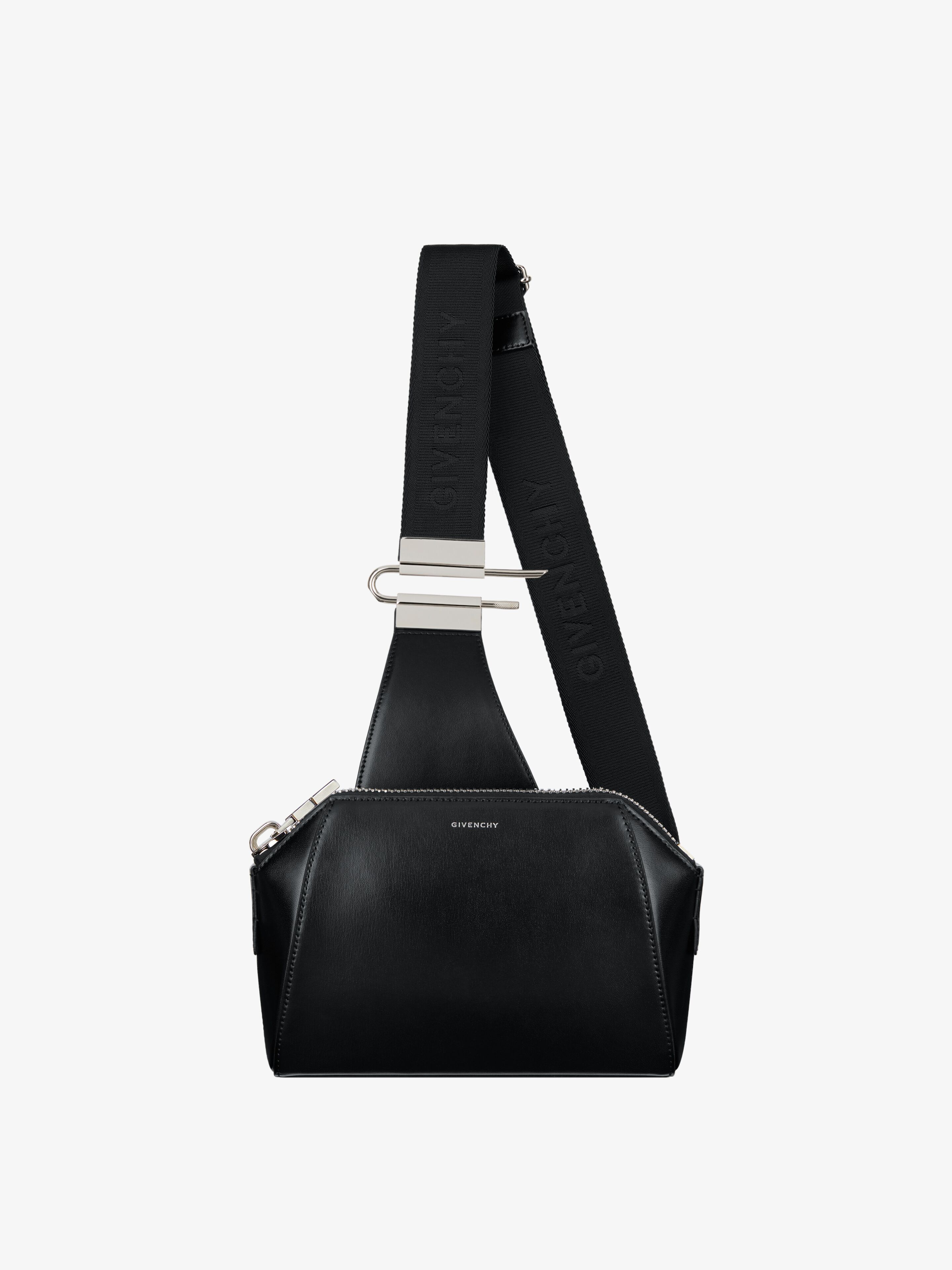 Shop Givenchy Antigona Bag In Box Leather In Multicolor