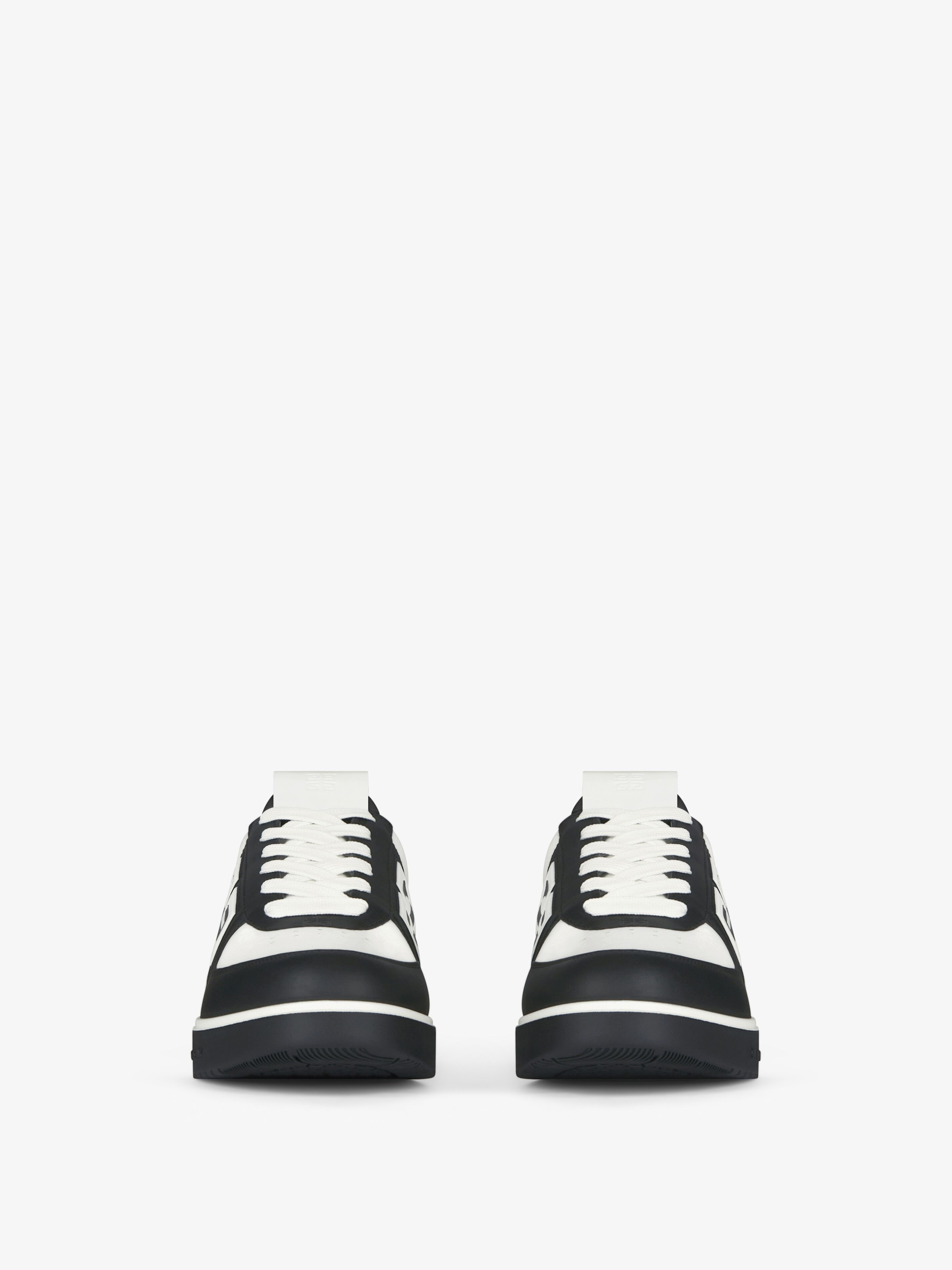 G4 sneakers in leather in black white Givenchy DE