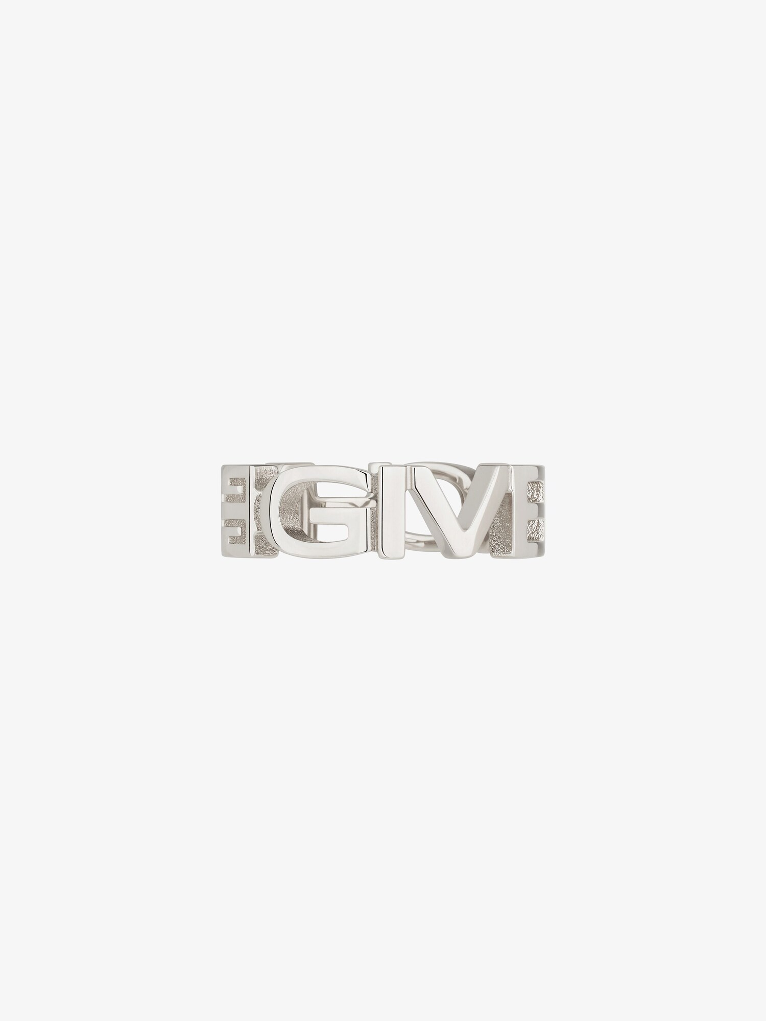 ブランドロゴ リング - シルバー | GIVENCHY JP