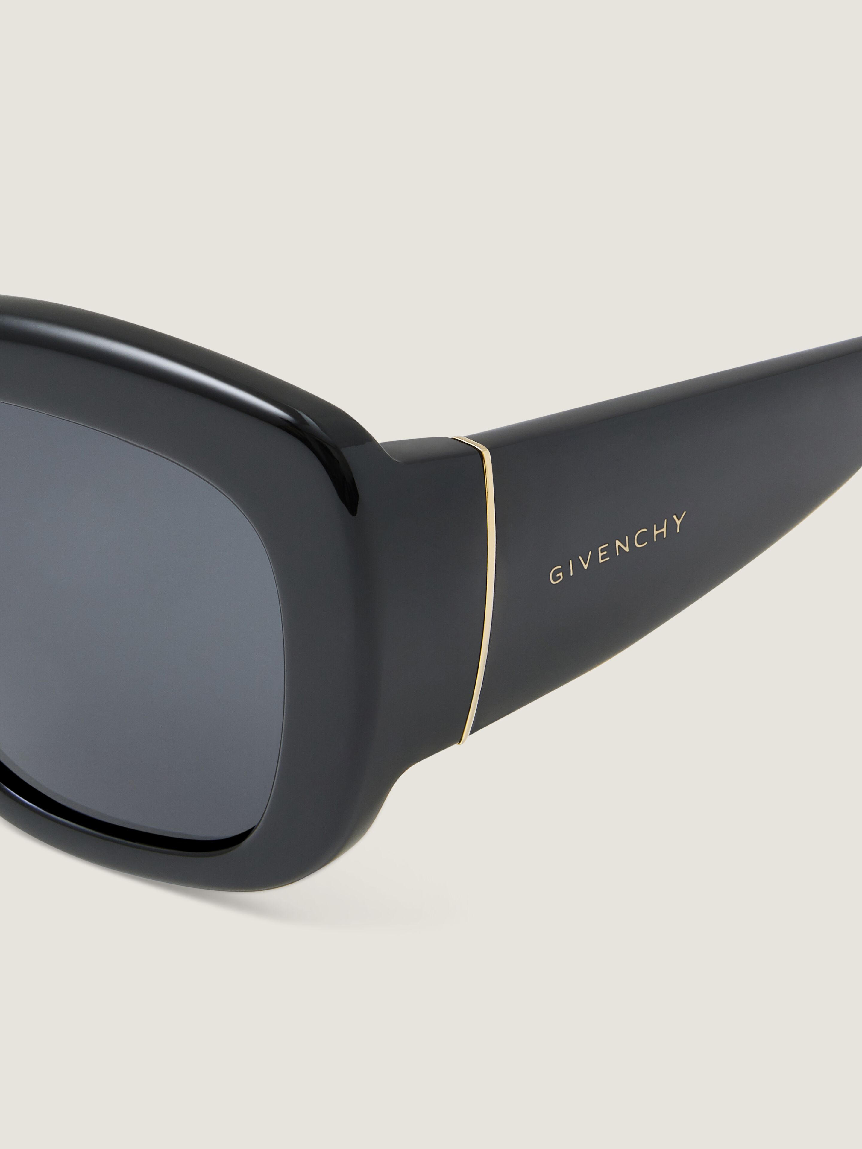 GIVENCHYボールド アセテート サングラス - ブラック - ハイブランド