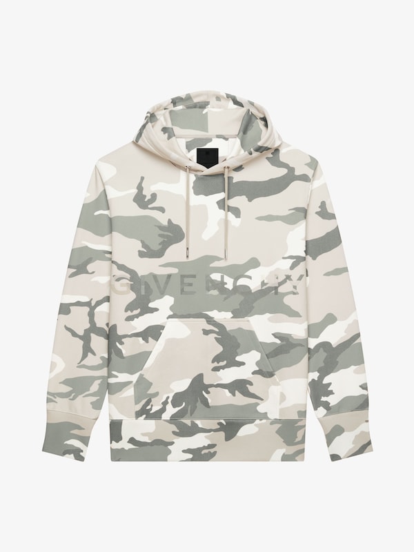 Hoodie in GIVENCHY 4G camo fleece
